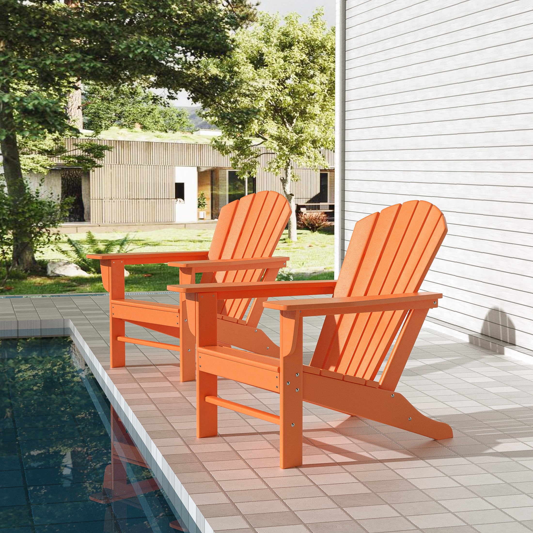 Portside Outdoor Adirondack Chair (Set of 2)