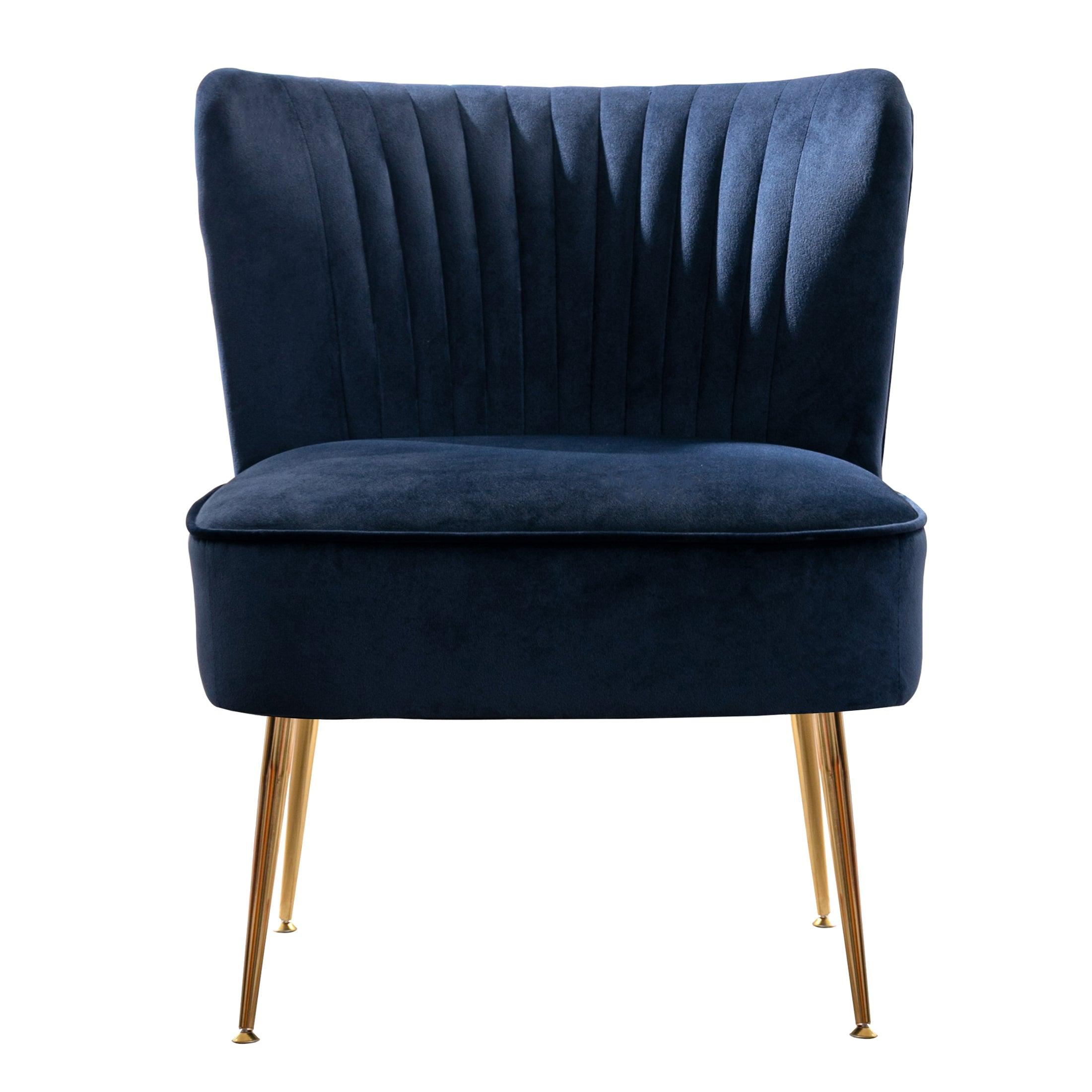 Alaia 25" Wide Tufted Velvet Accent Chair - Costaelm