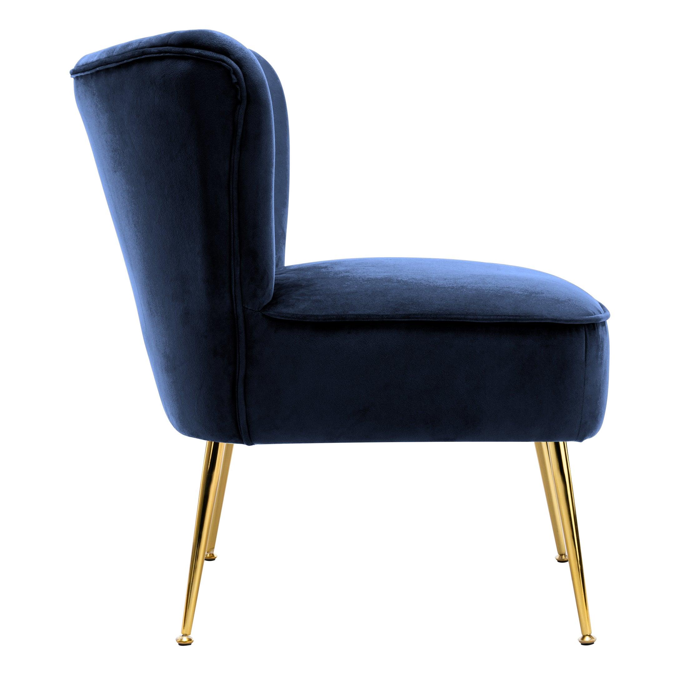 Alaia 25" Wide Tufted Velvet Accent Chair - Costaelm