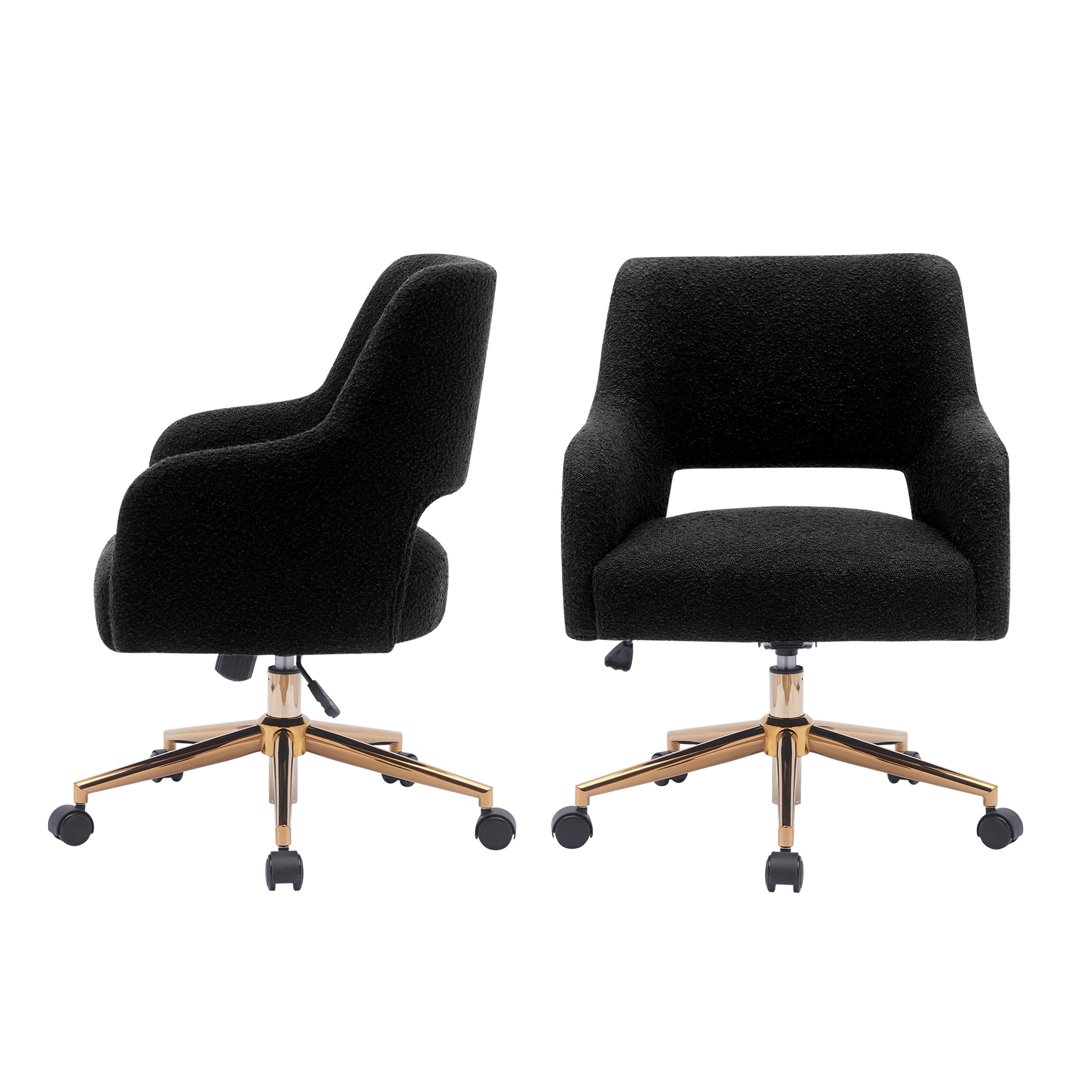 Amélie Home Office Adjustable Desk Chair (Set of 2)