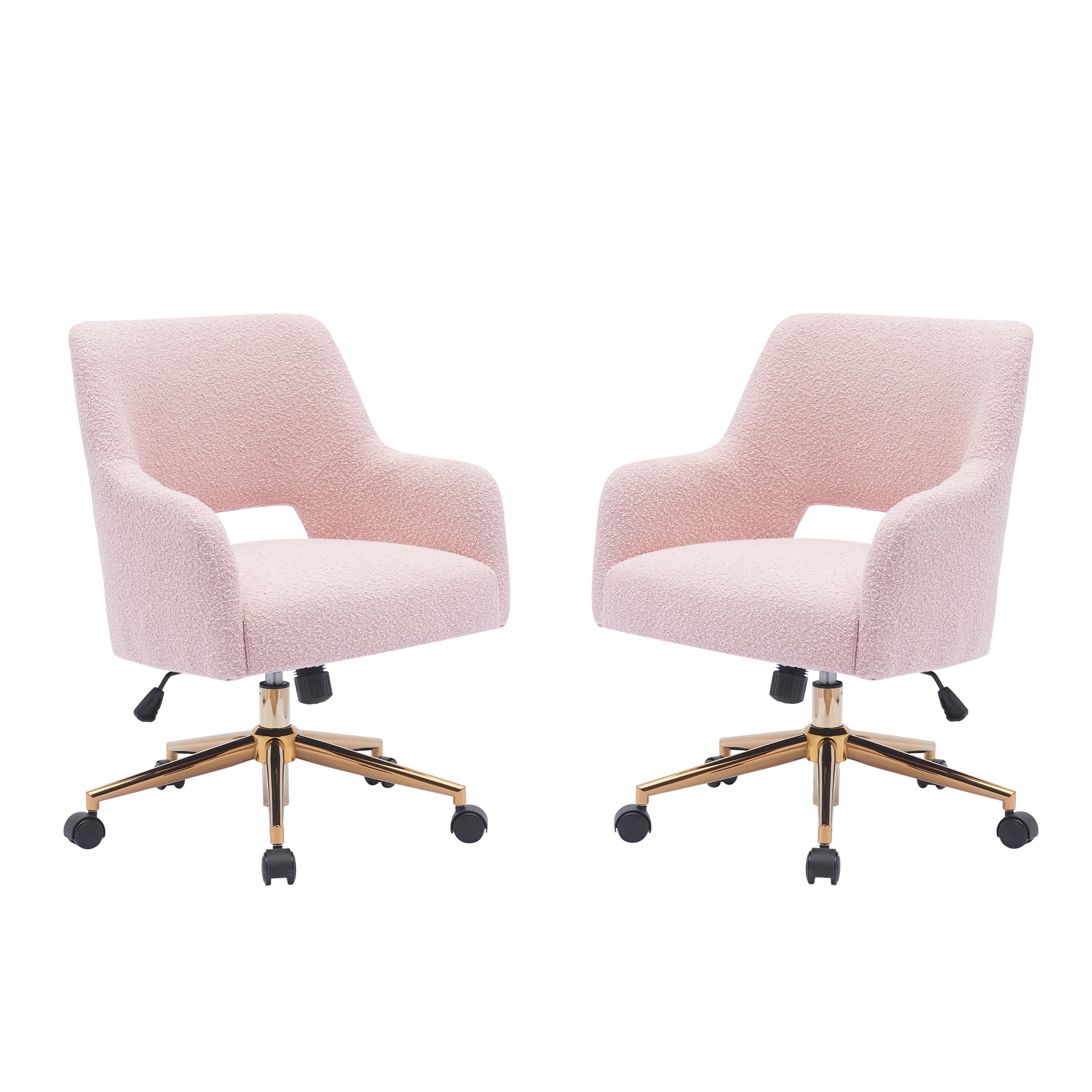 Amélie Home Office Adjustable Desk Chair (Set of 2)