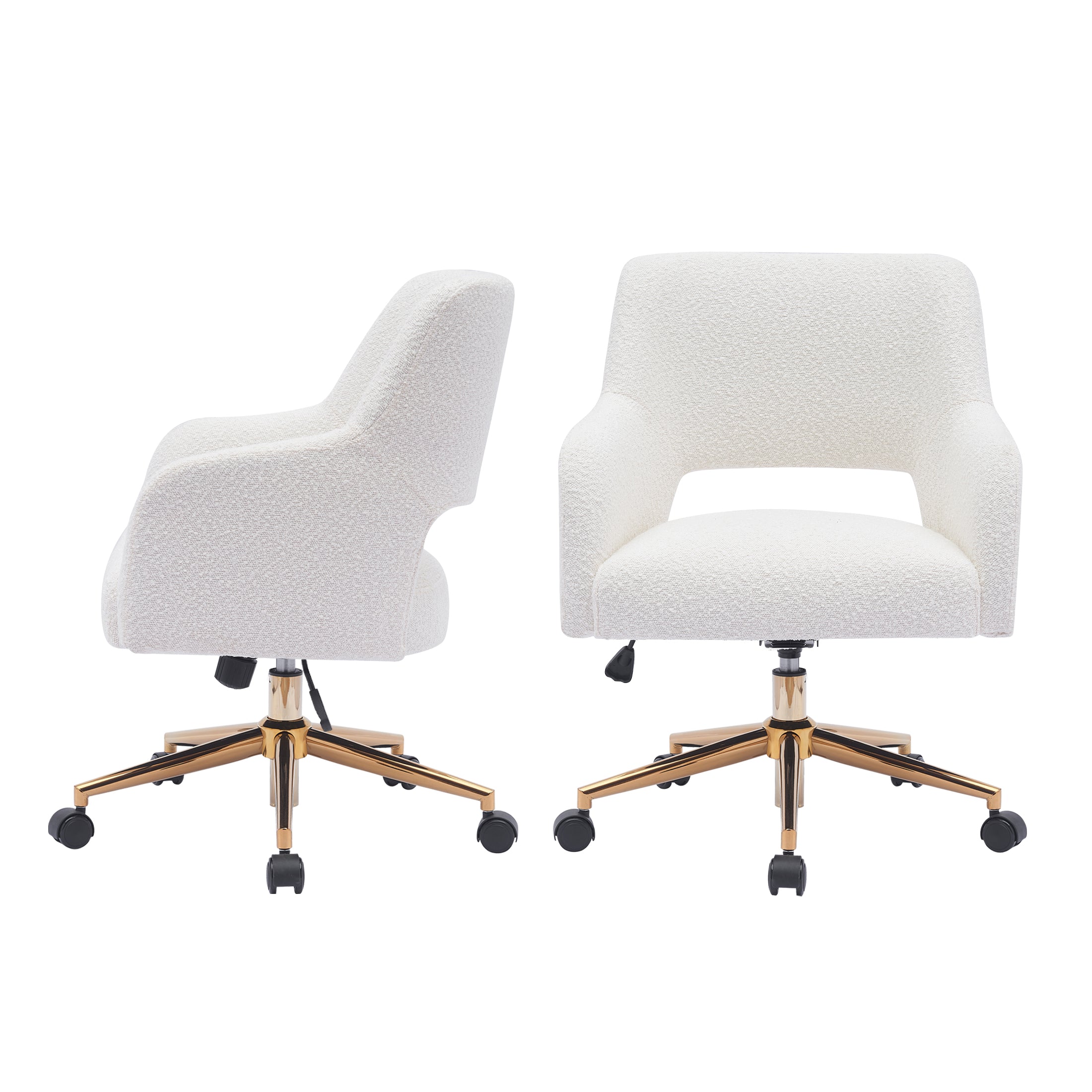 Amélie Home Office Adjustable Desk Chair (Set of 2)