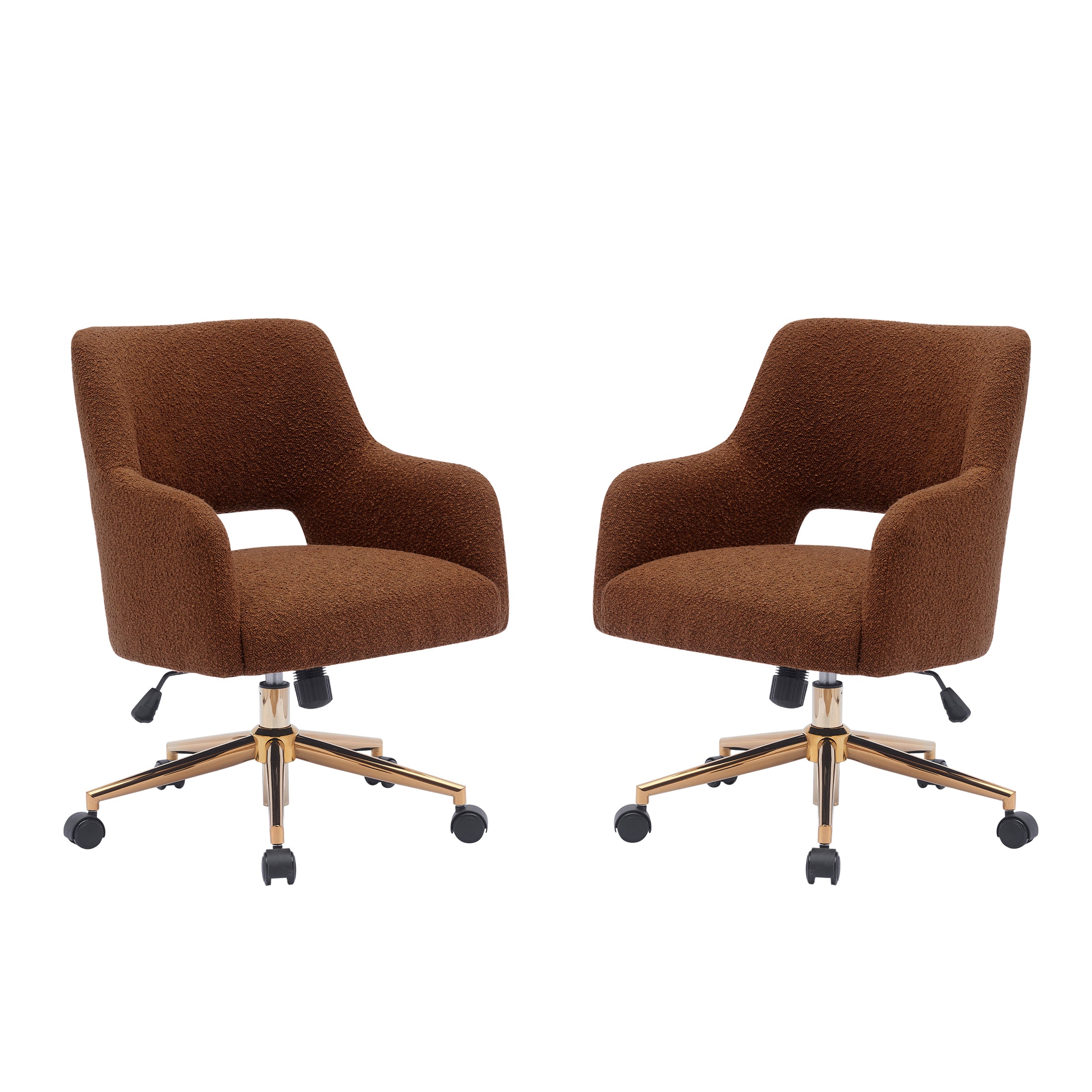 Amélie Home Office Adjustable Desk Chair (Set of 2)