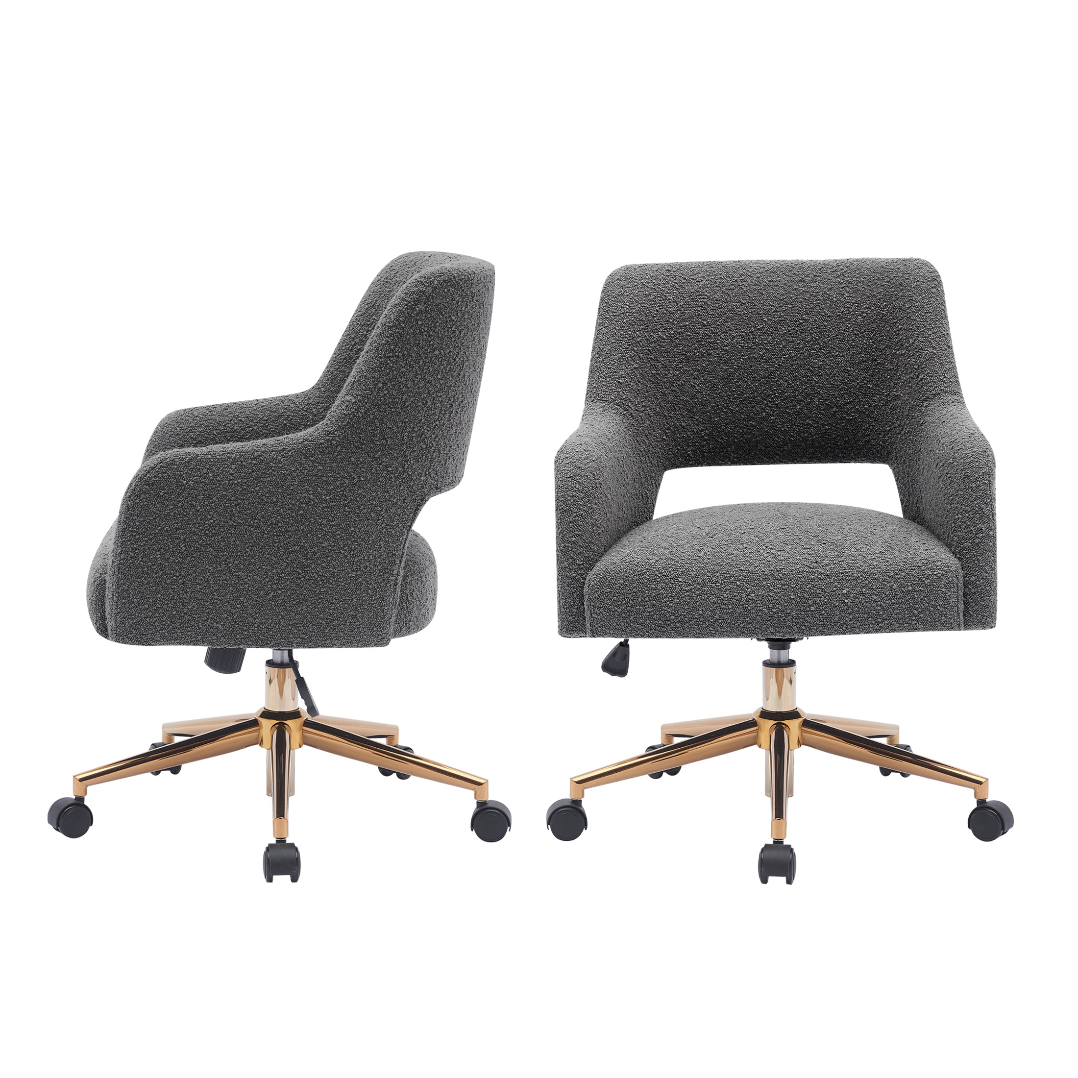 Amélie Home Office Adjustable Desk Chair (Set of 2)