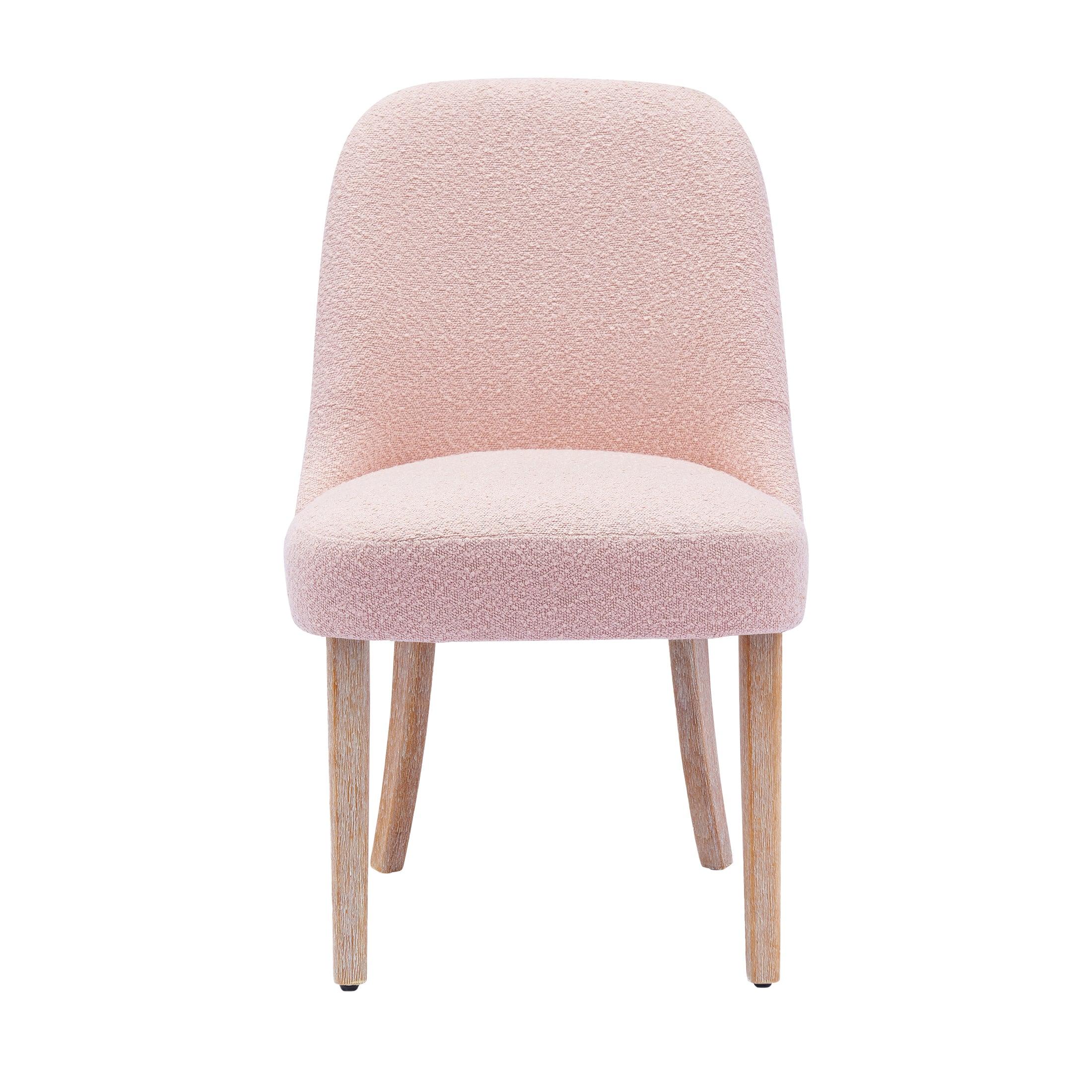 Amélie Mid-Century Modern Boucle Dining Chair - Costaelm