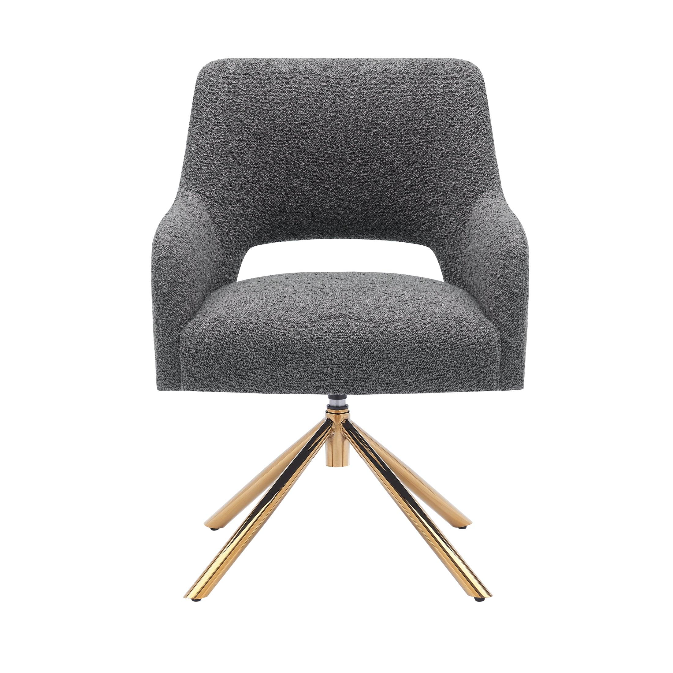 Amélie Mid-Century Modern Large Boucle Accent Arm Chair - Costaelm