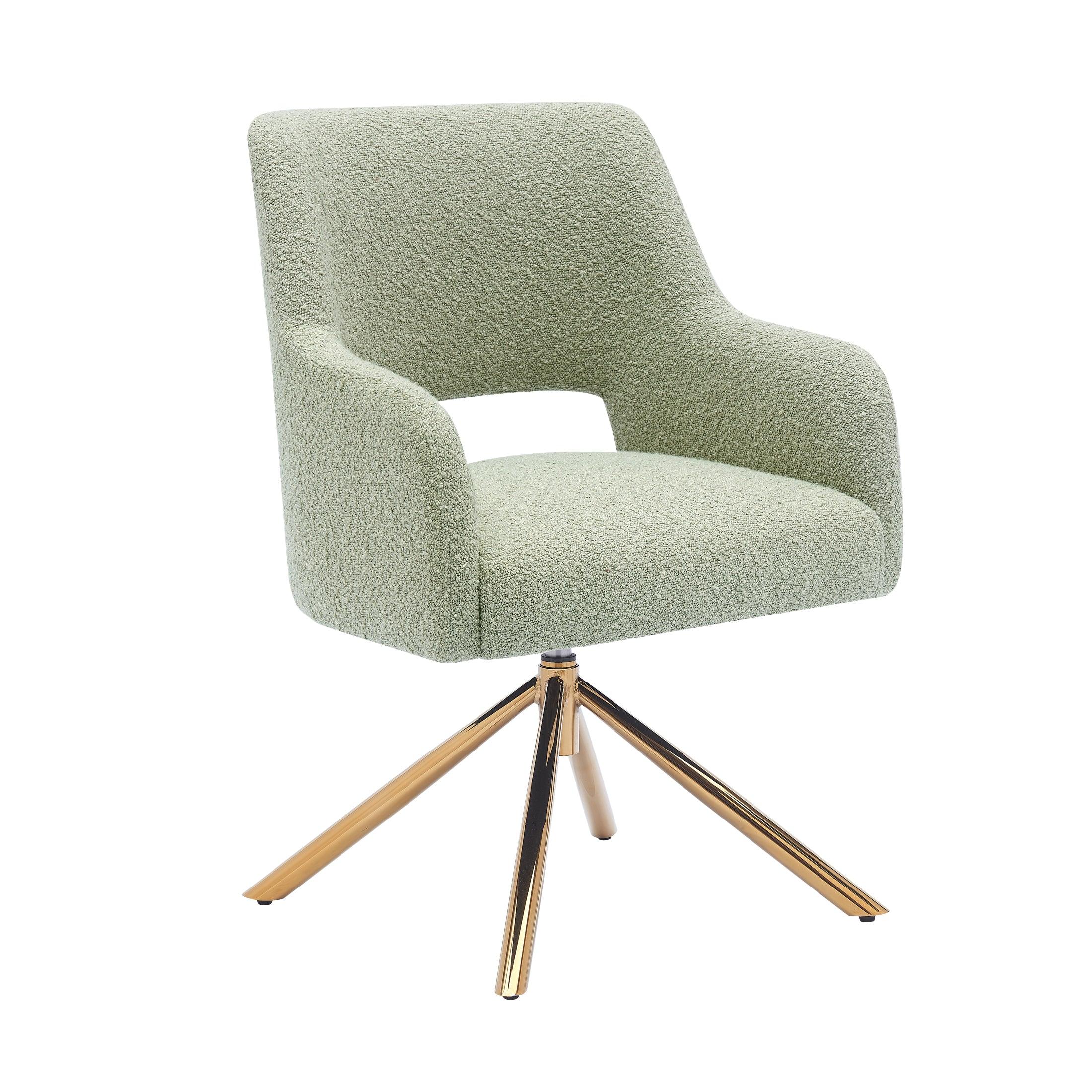 Amélie Mid-Century Modern Large Boucle Accent Arm Chair - Costaelm