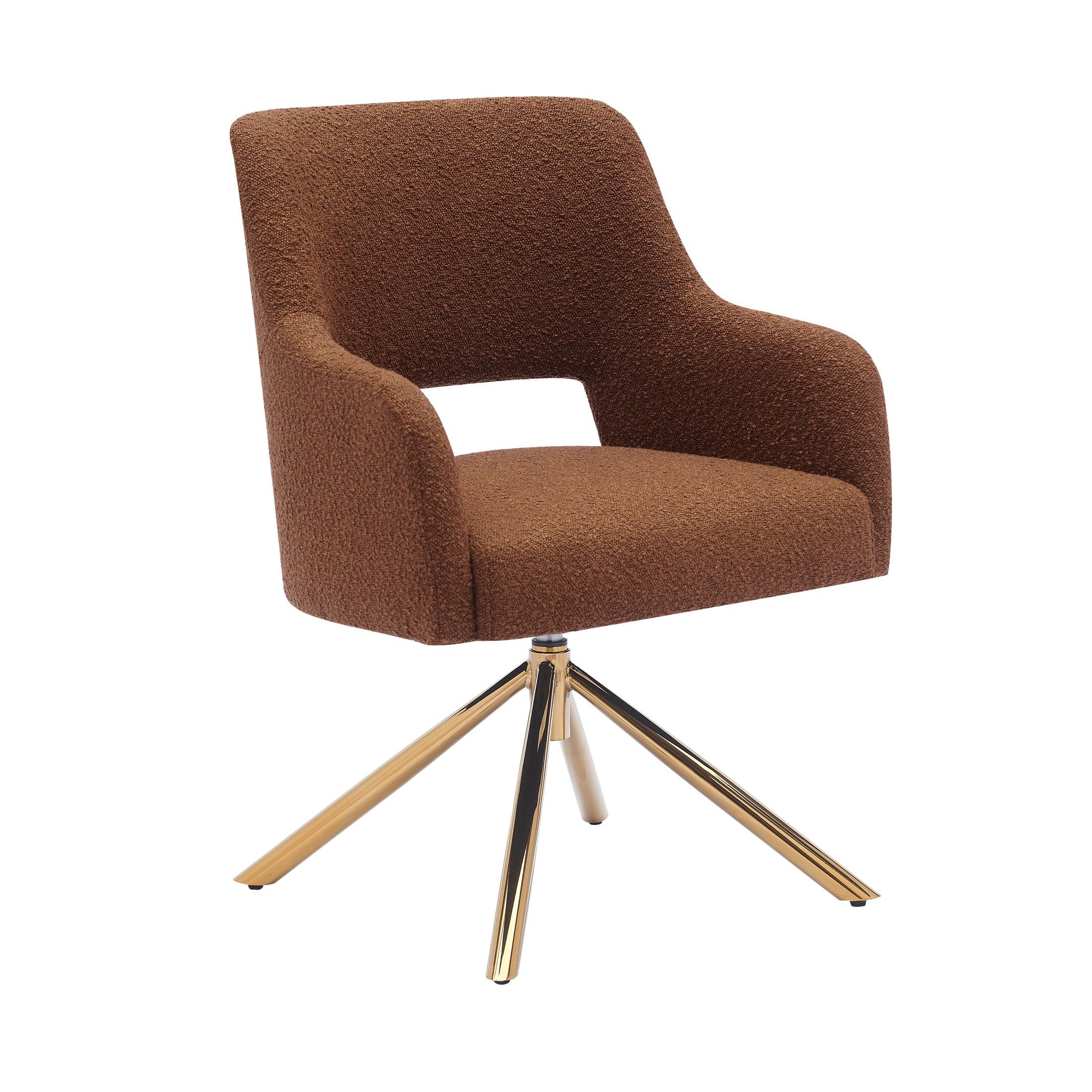 Amélie Mid-Century Modern Large Boucle Accent Arm Chair - Costaelm