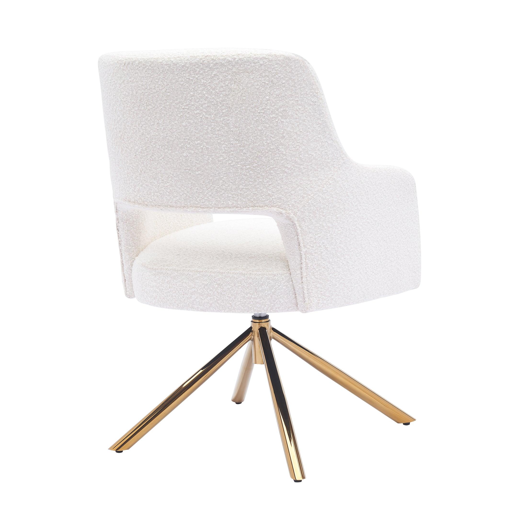 Amélie Mid-Century Modern Large Boucle Accent Arm Chair - Costaelm