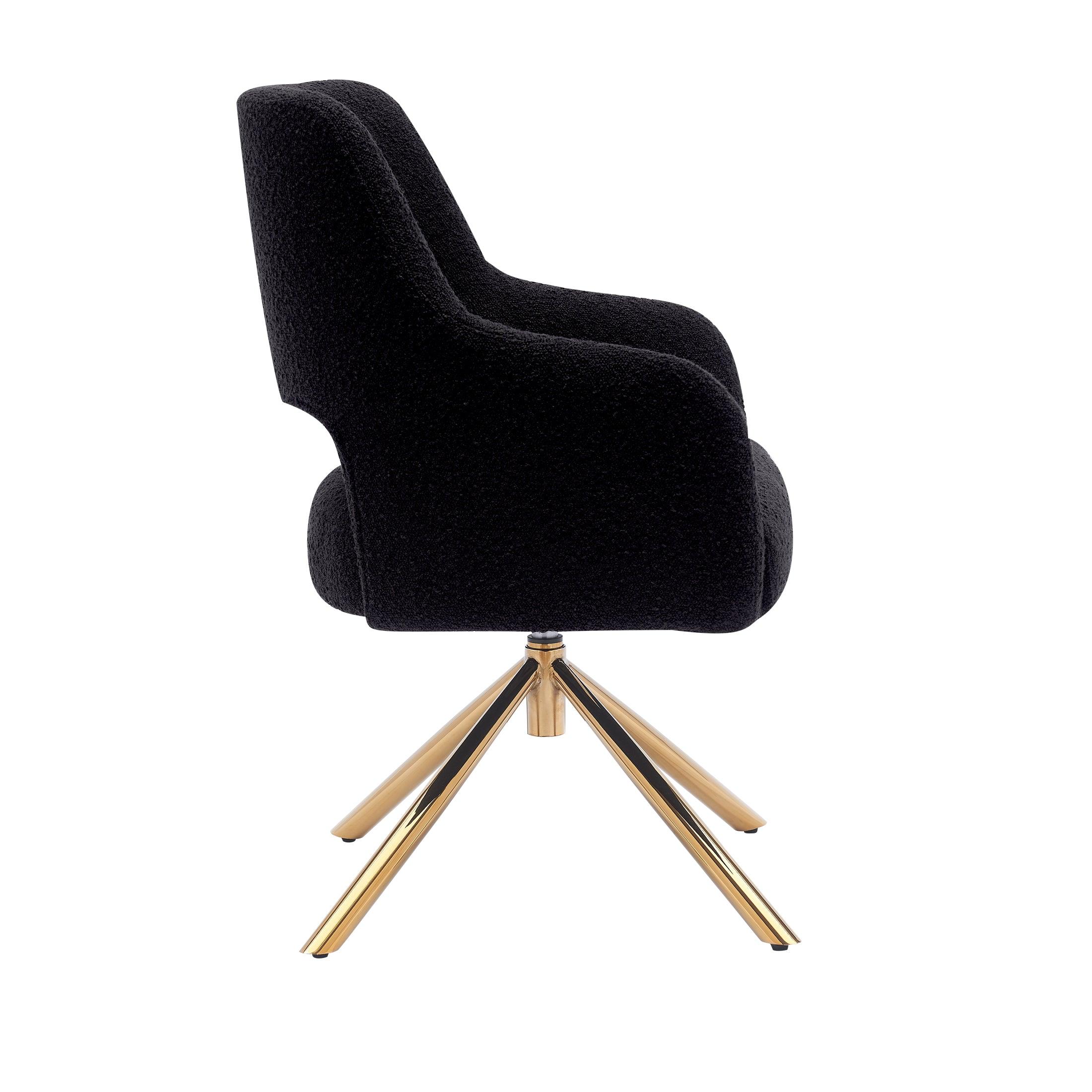 Amélie Mid-Century Modern Large Boucle Accent Arm Chair - Costaelm