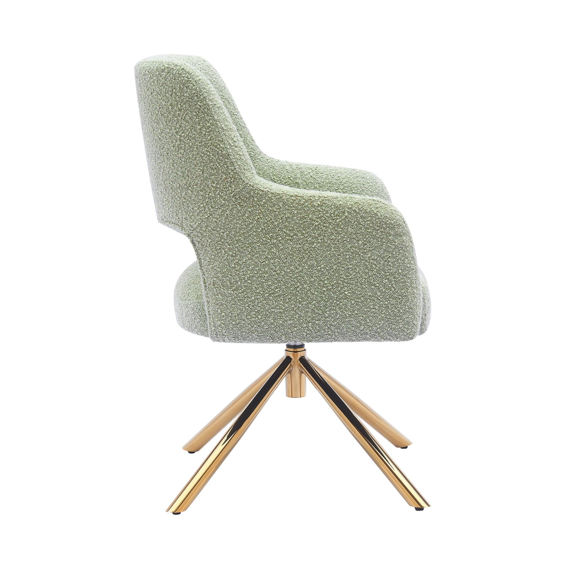 Amélie Mid-Century Modern Large Boucle Accent Arm Chair - Costaelm