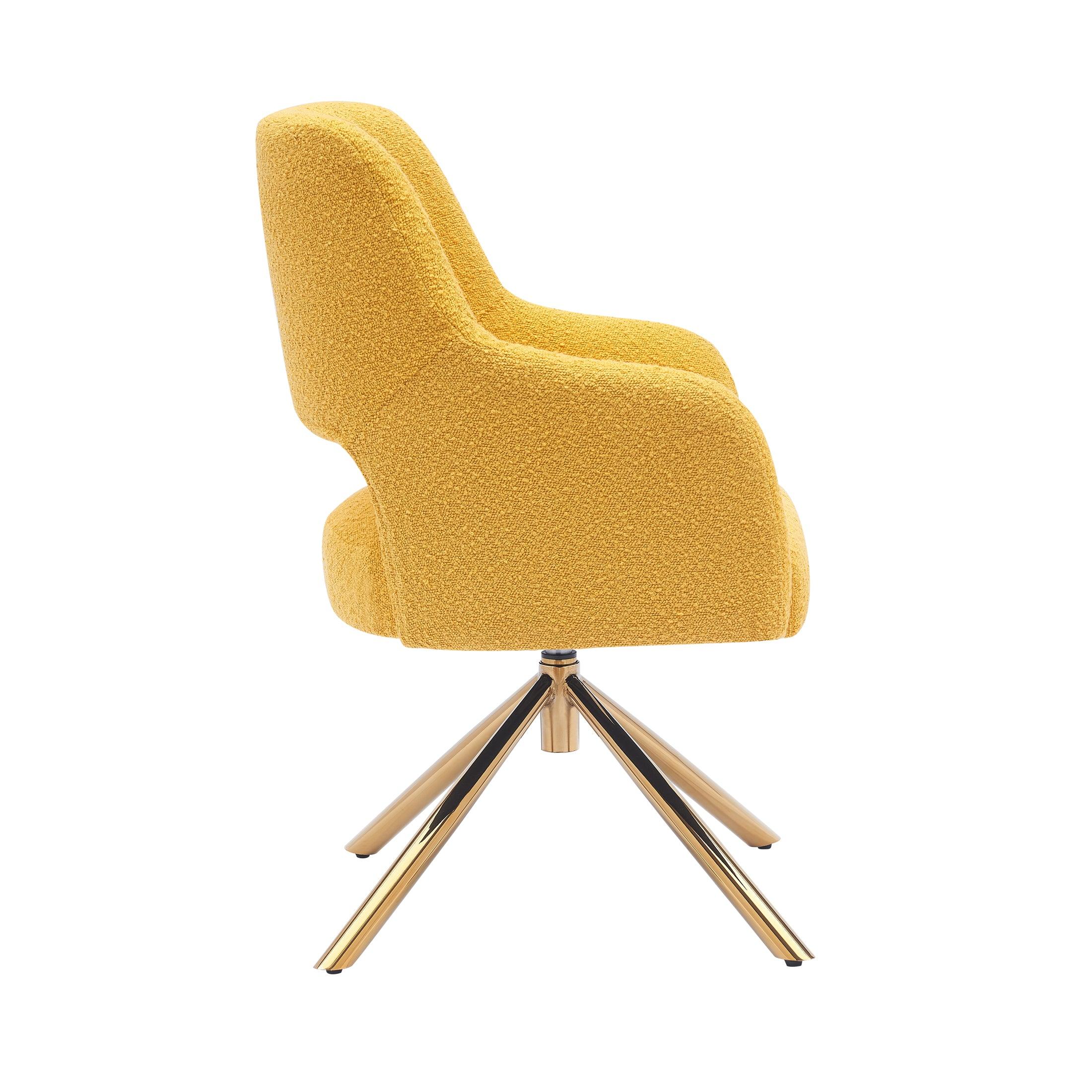 Amélie Mid-Century Modern Large Boucle Accent Arm Chair - Costaelm