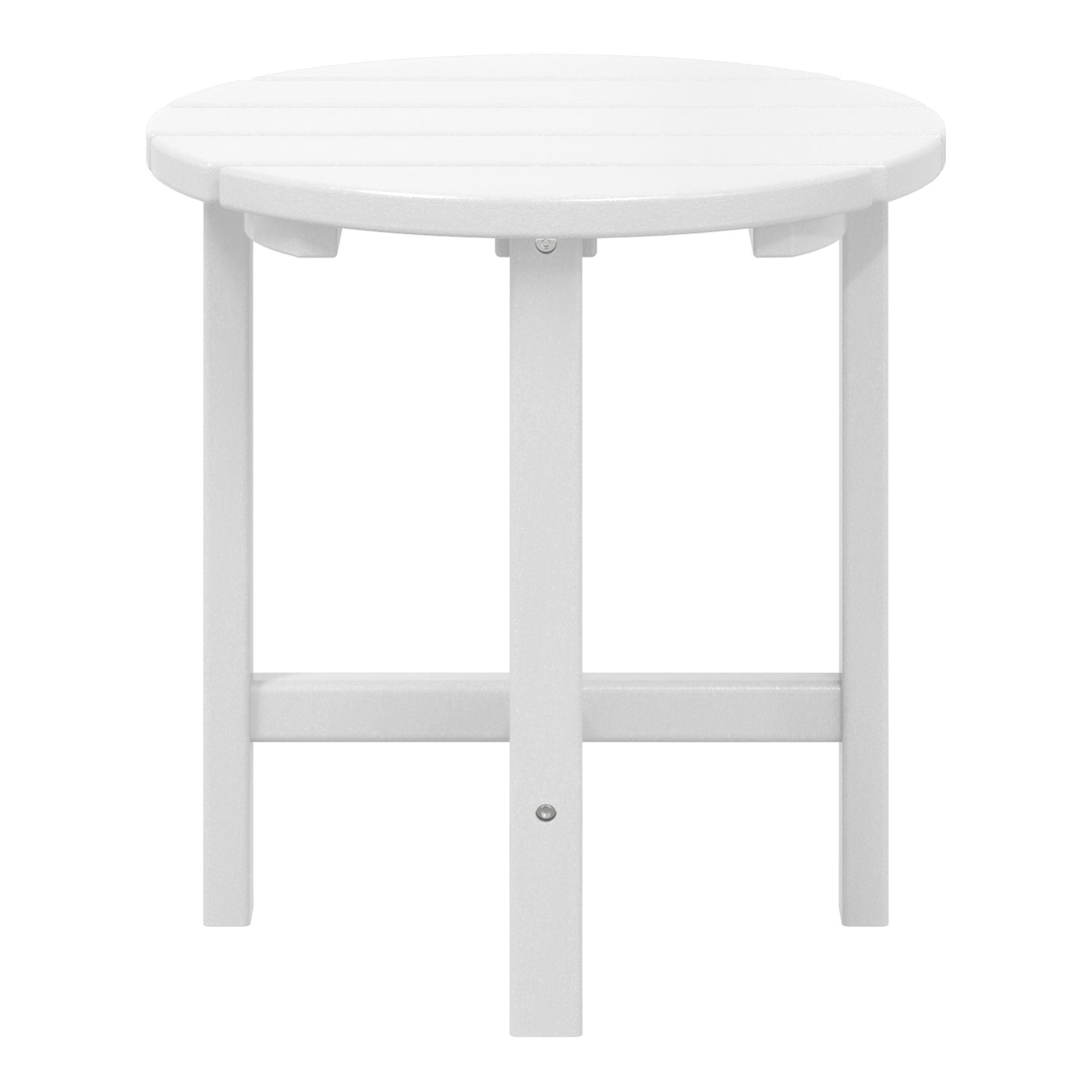 Portside Patio Adirondack Round Outdoor Side Table