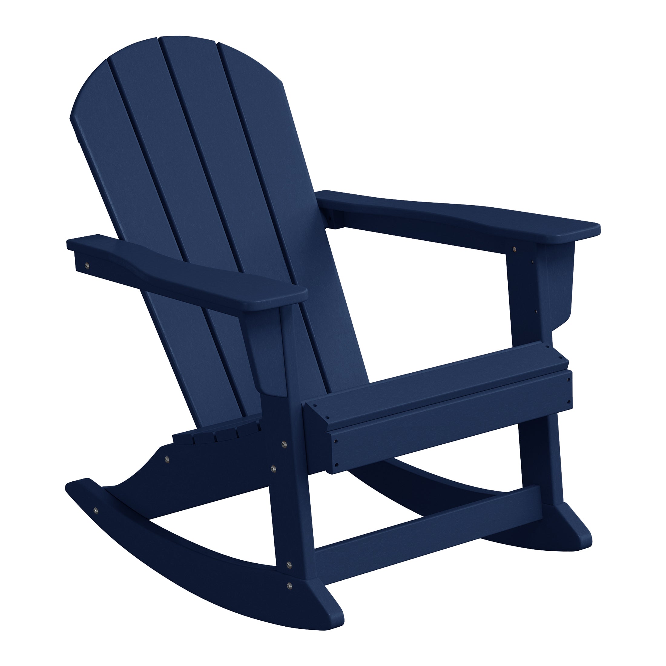 Paradise Westintrends Outdoor / Patio Poly Adirondack rocking chair