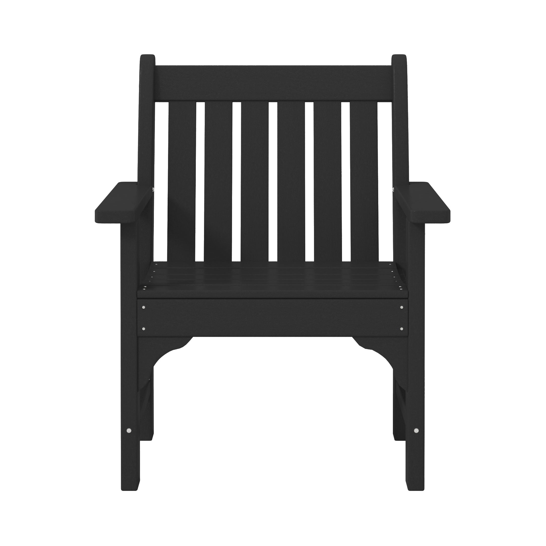 Paradise Outdoor Patio HDPE Garden Dining Arm Chair