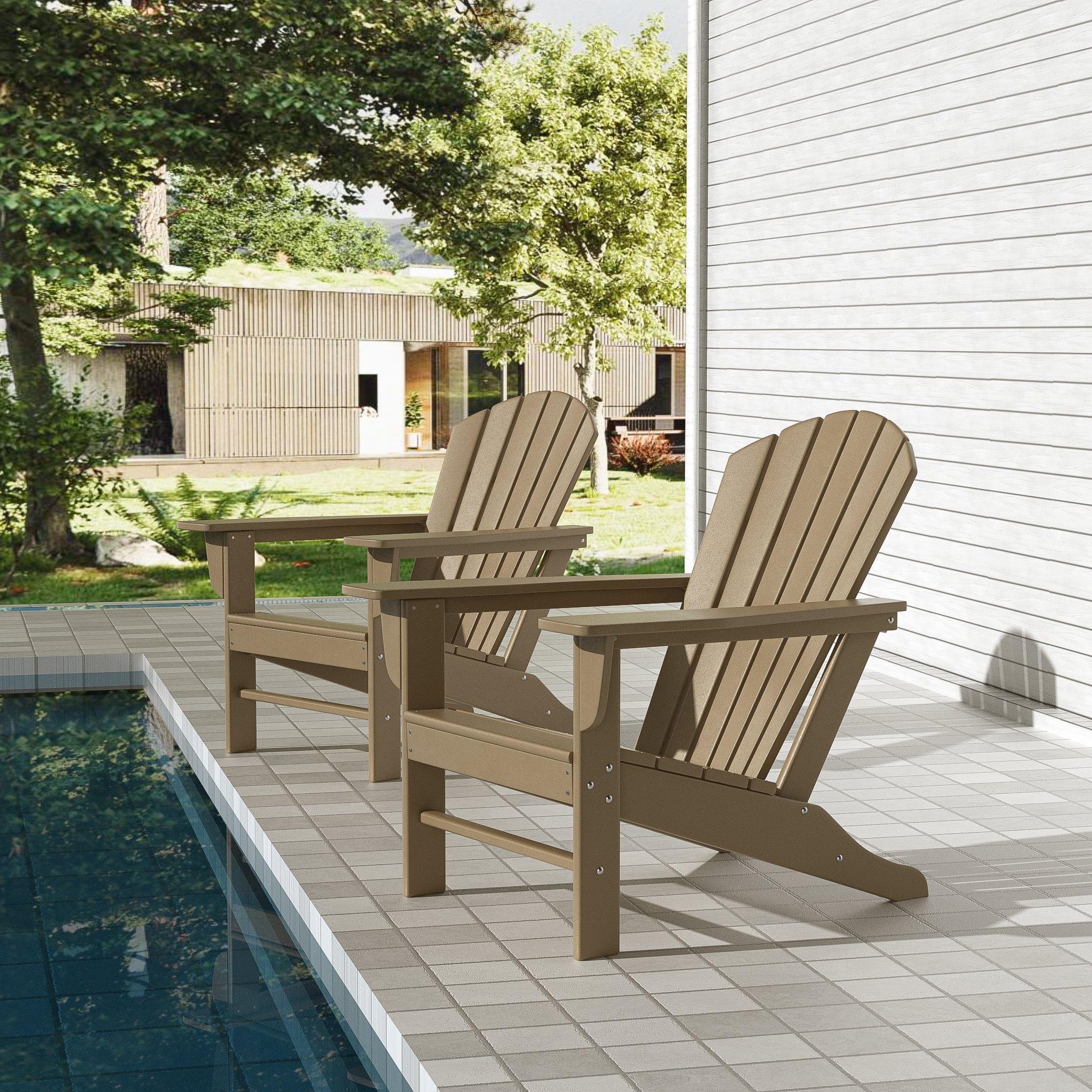 Portside Outdoor Adirondack Chair (Set of 2)