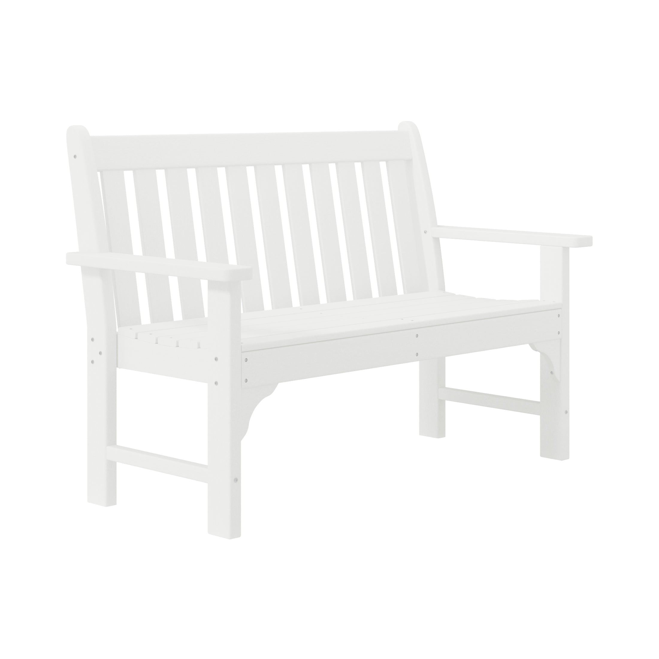 Paradise 4-Piece HDPE Outdoor Patio Furniture Bench Set