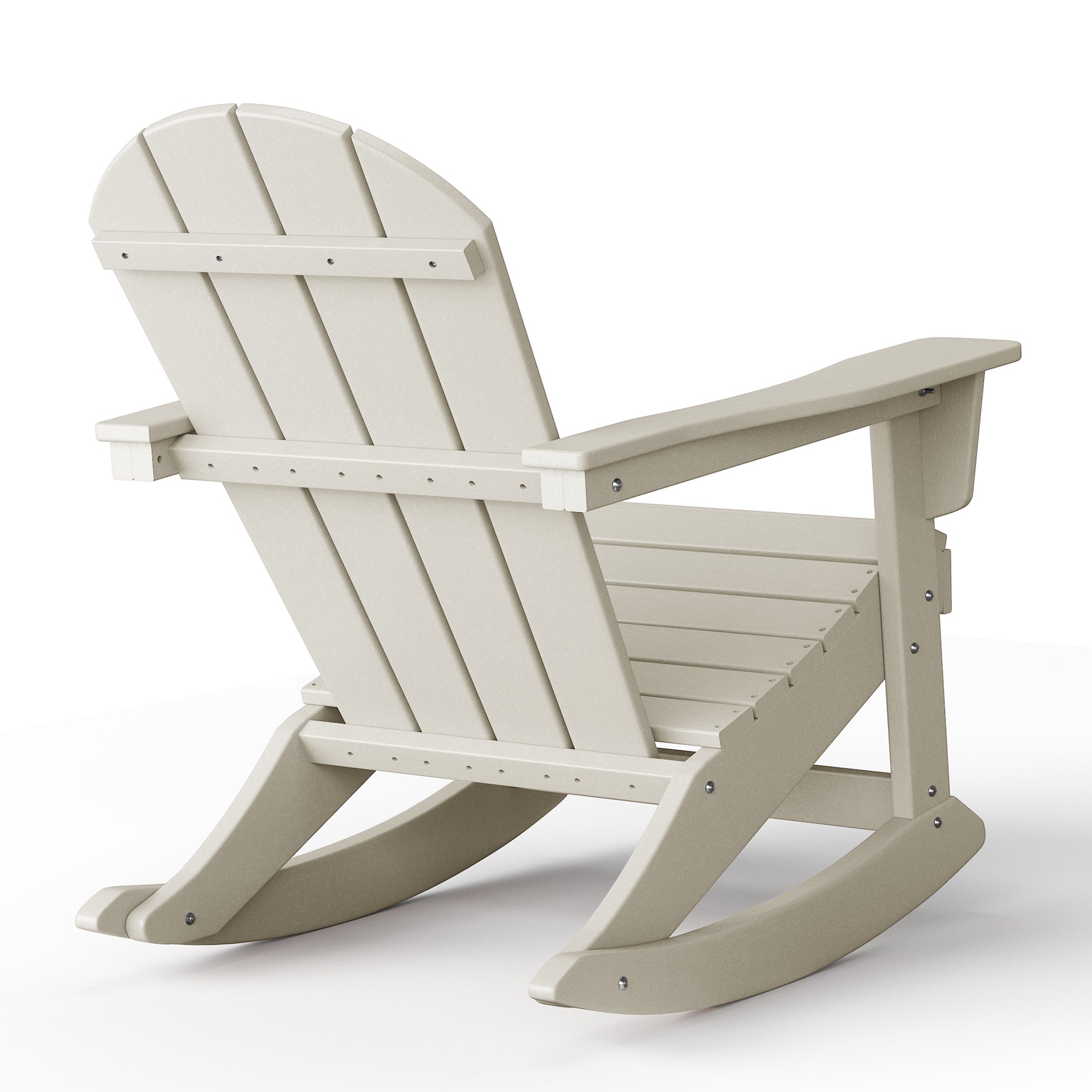 Paradise Westintrends Outdoor / Patio Poly Adirondack rocking chair