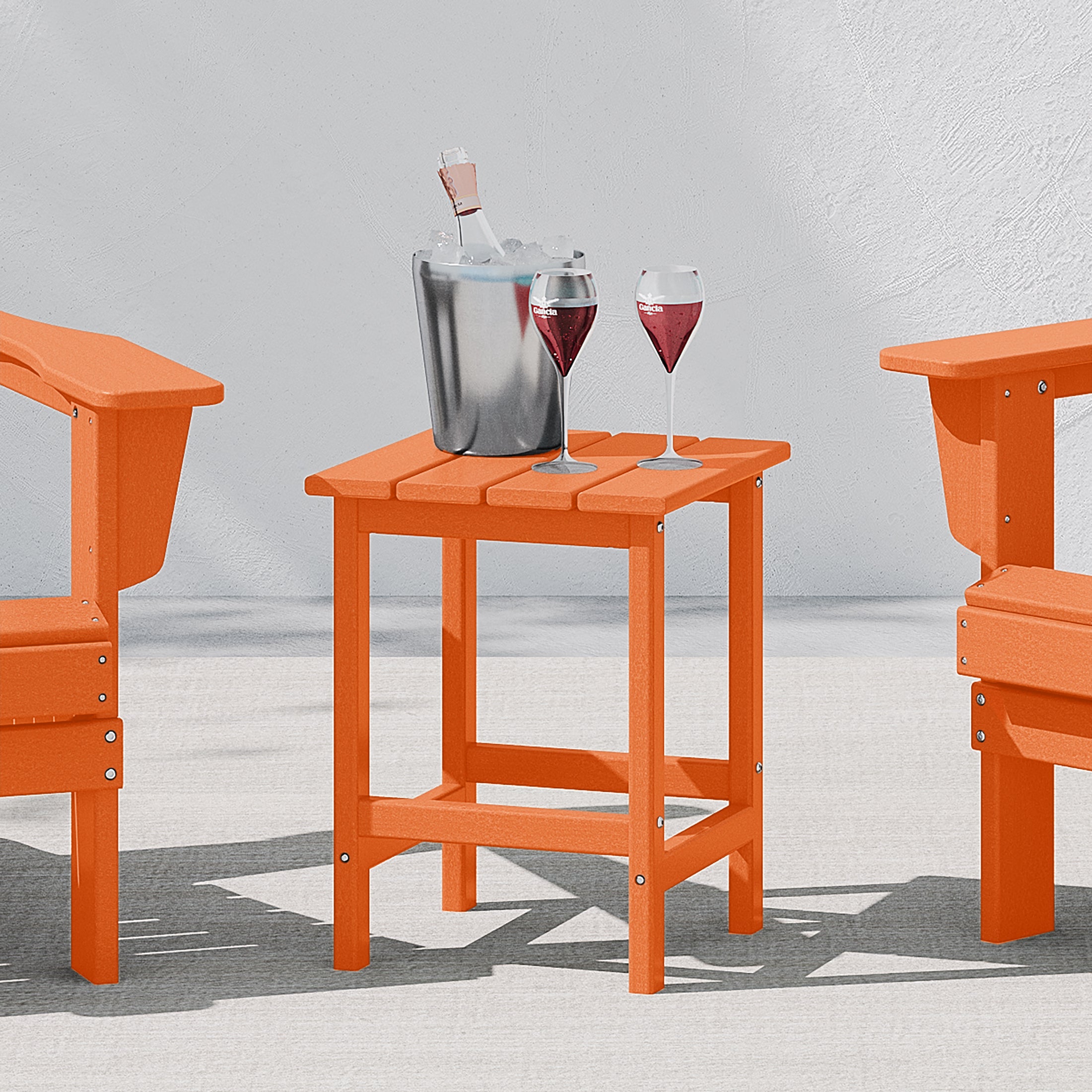 Paradise Adirondack Outdoor Patio Side Table