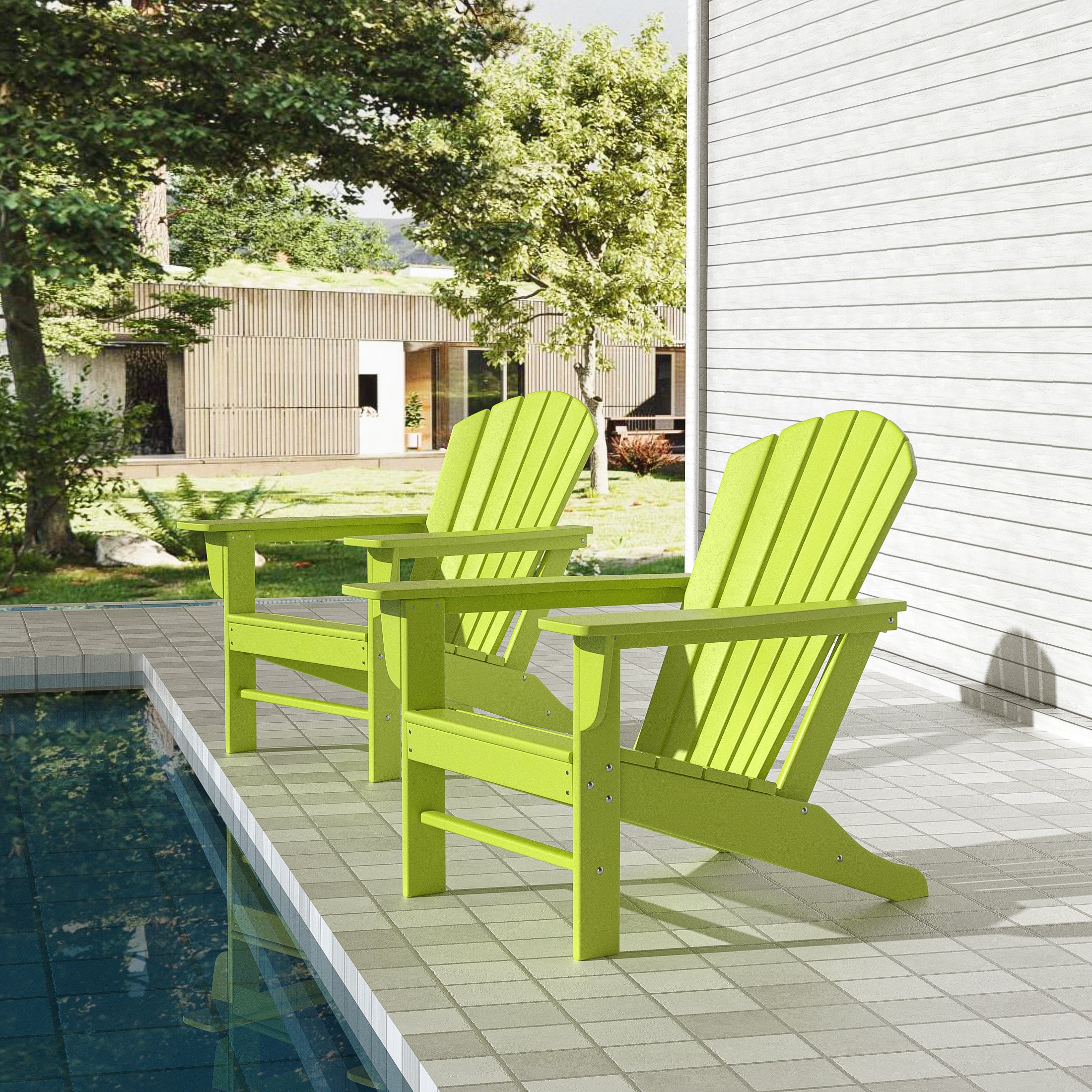 Portside Outdoor Adirondack Chair (Set of 2)