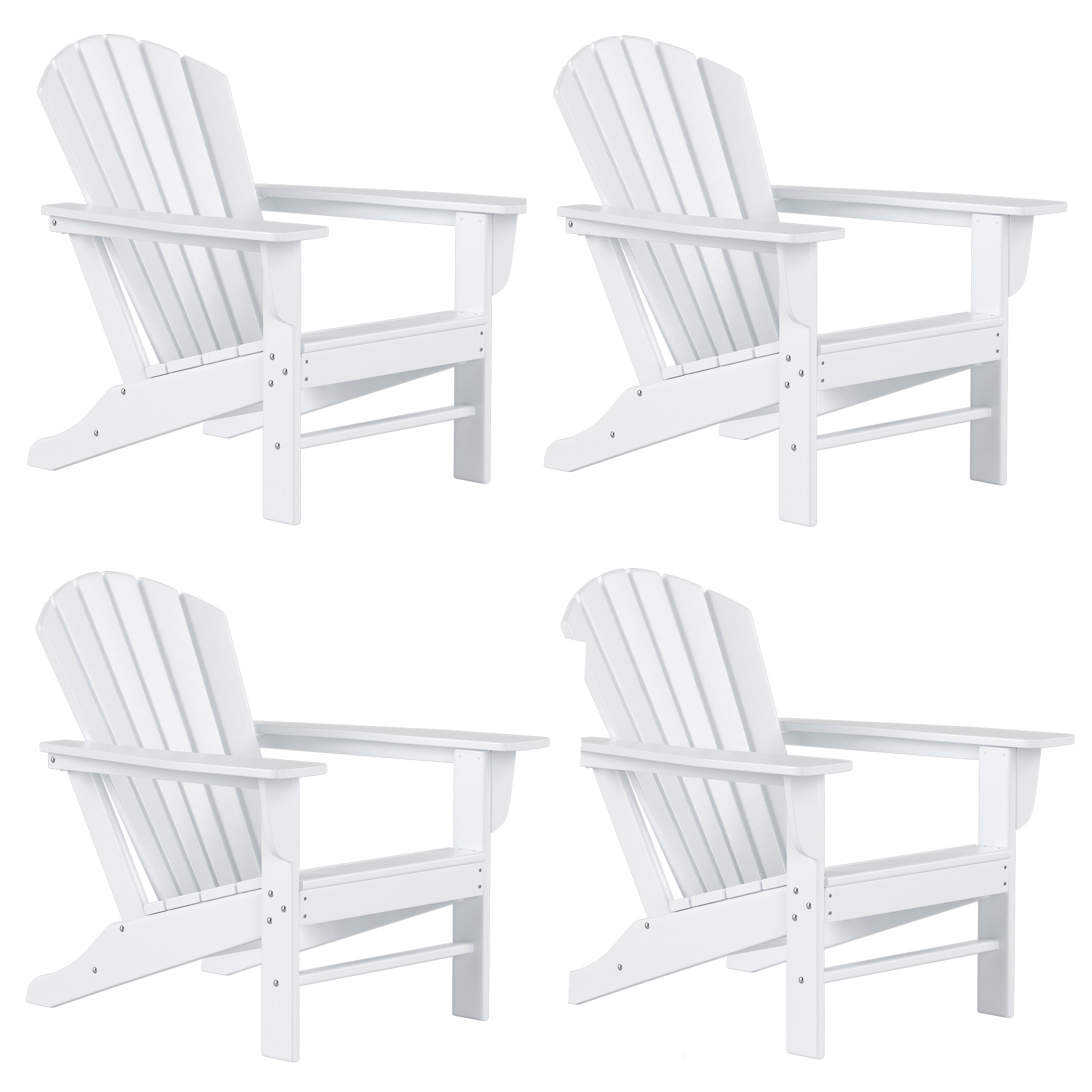 Portside Outdoor Adirondack Chair (Set of 4)