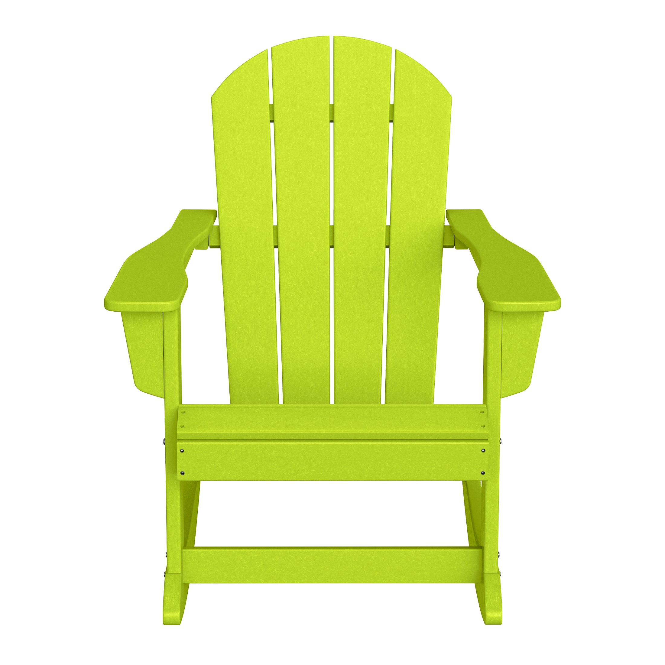 Paradise Westintrends Outdoor / Patio Poly Adirondack rocking chair