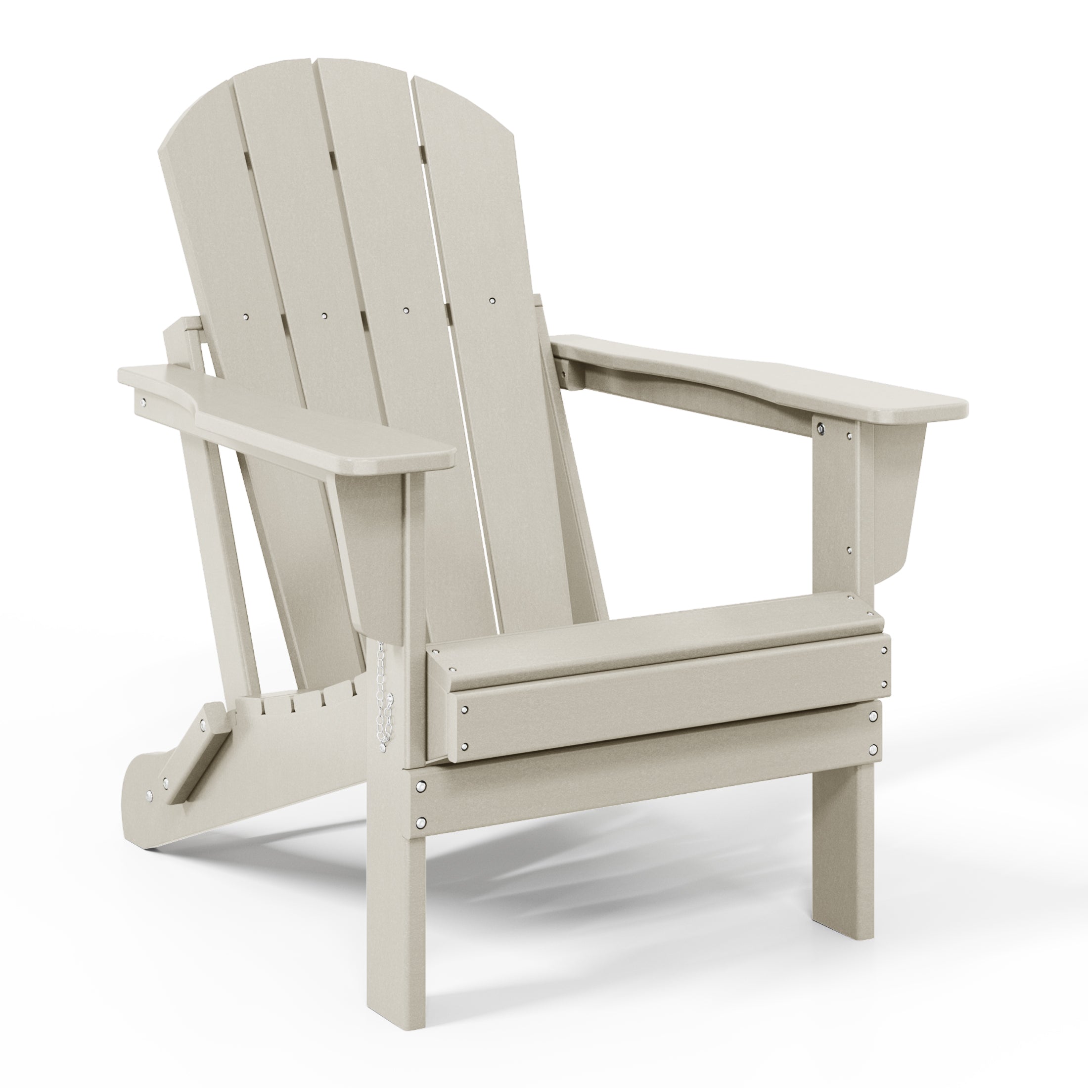 Paradise Westintrends 4-Piece set outdoor folding Poly Adirondack chair