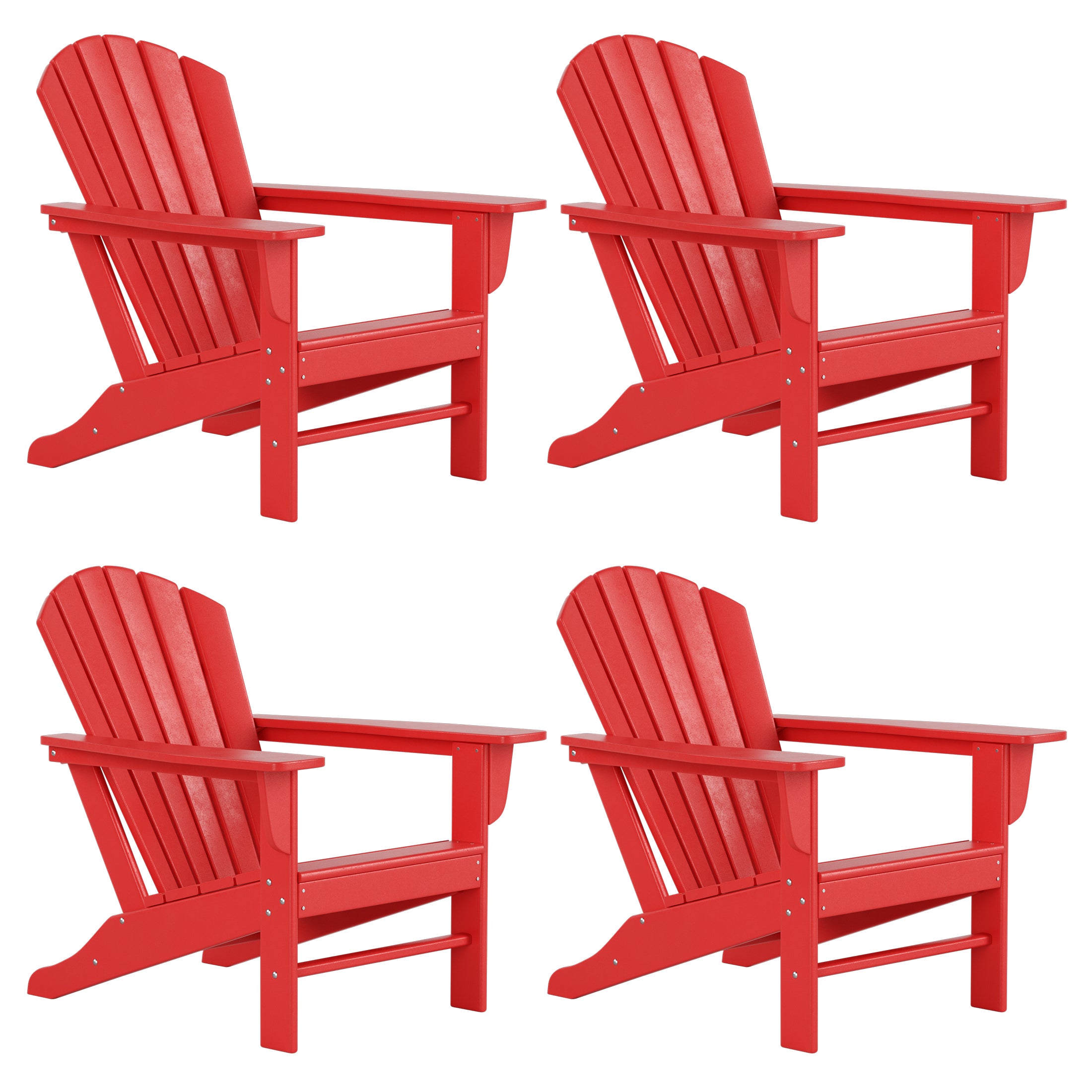 Portside Outdoor Adirondack Chair (Set of 4)