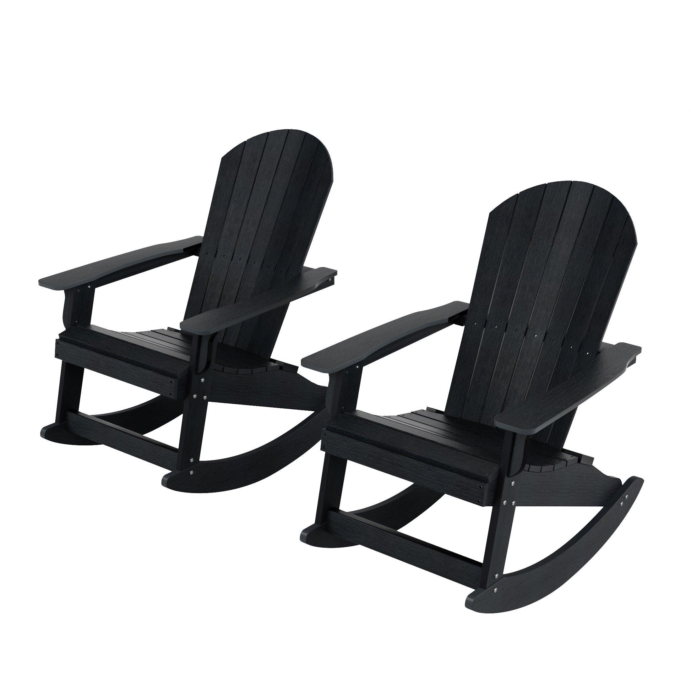 Florence HIPS Adirondack Rocking Chair (Set of 2) - Costaelm