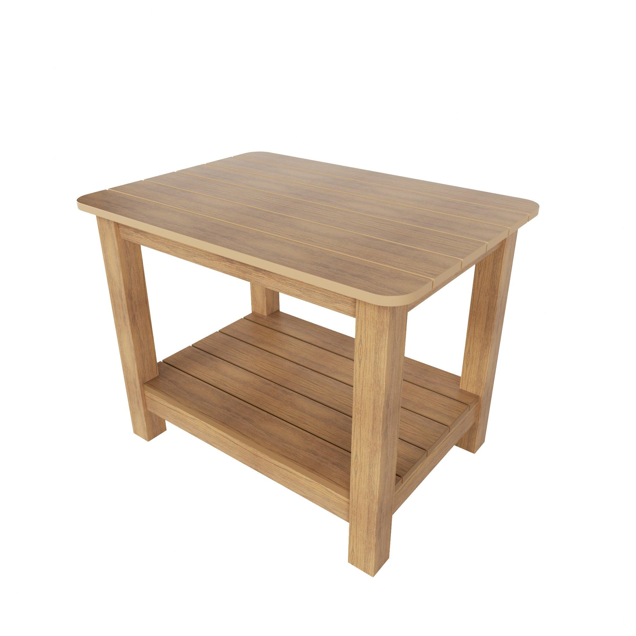 Florence HIPS Outdoor Adirondack Side Table - Costaelm