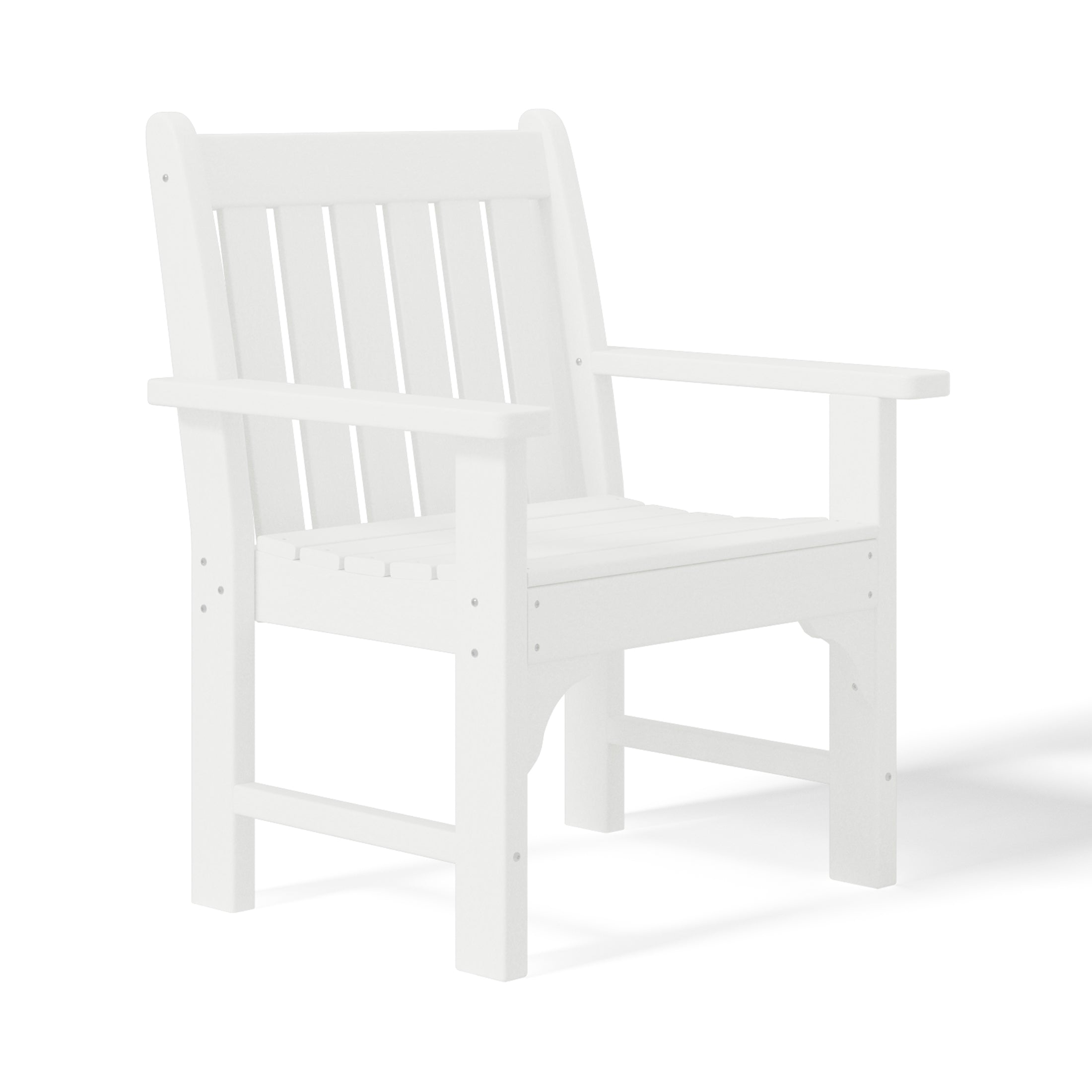 Paradise Outdoor Patio HDPE Garden Dining Arm Chair