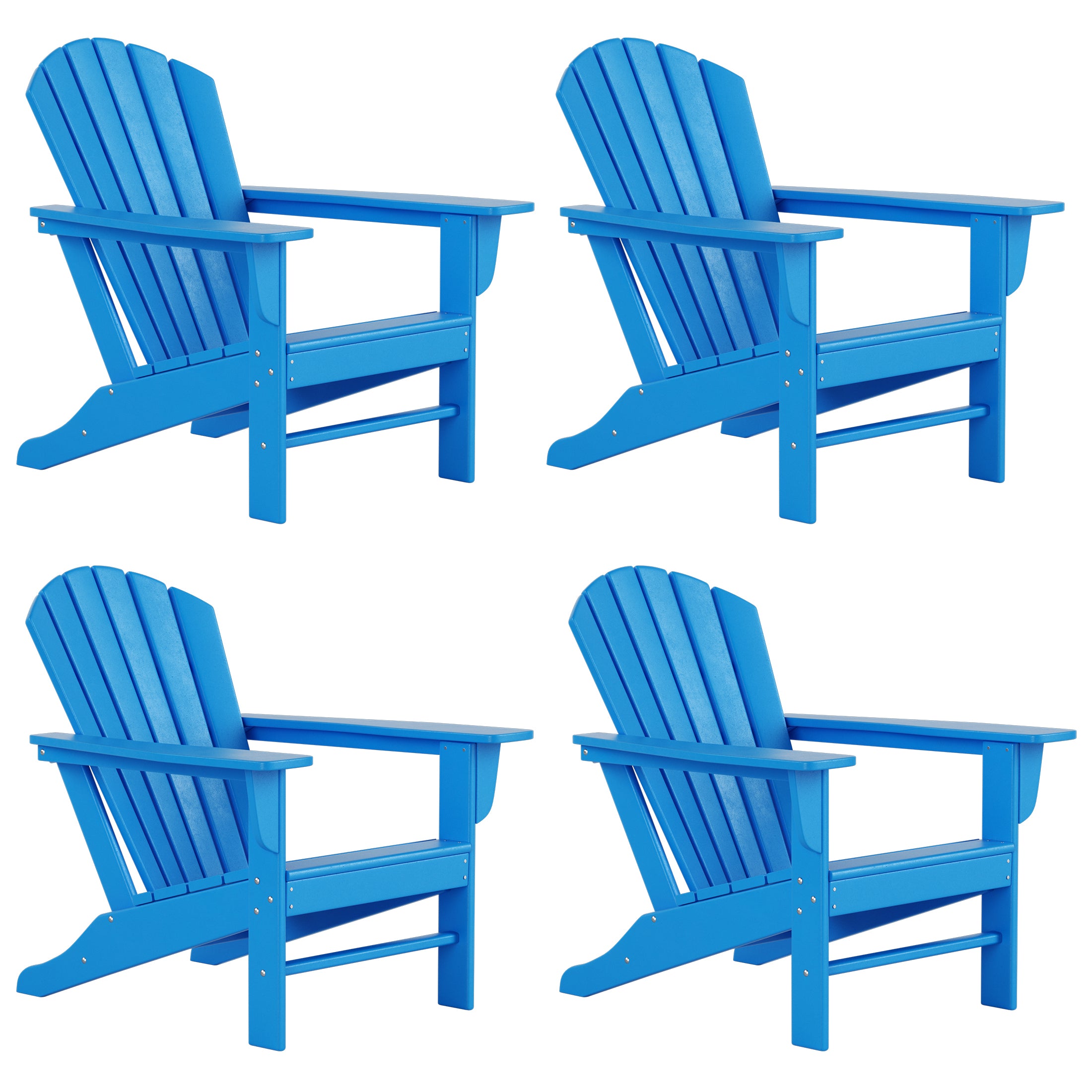 Portside Outdoor Adirondack Chair (Set of 4)