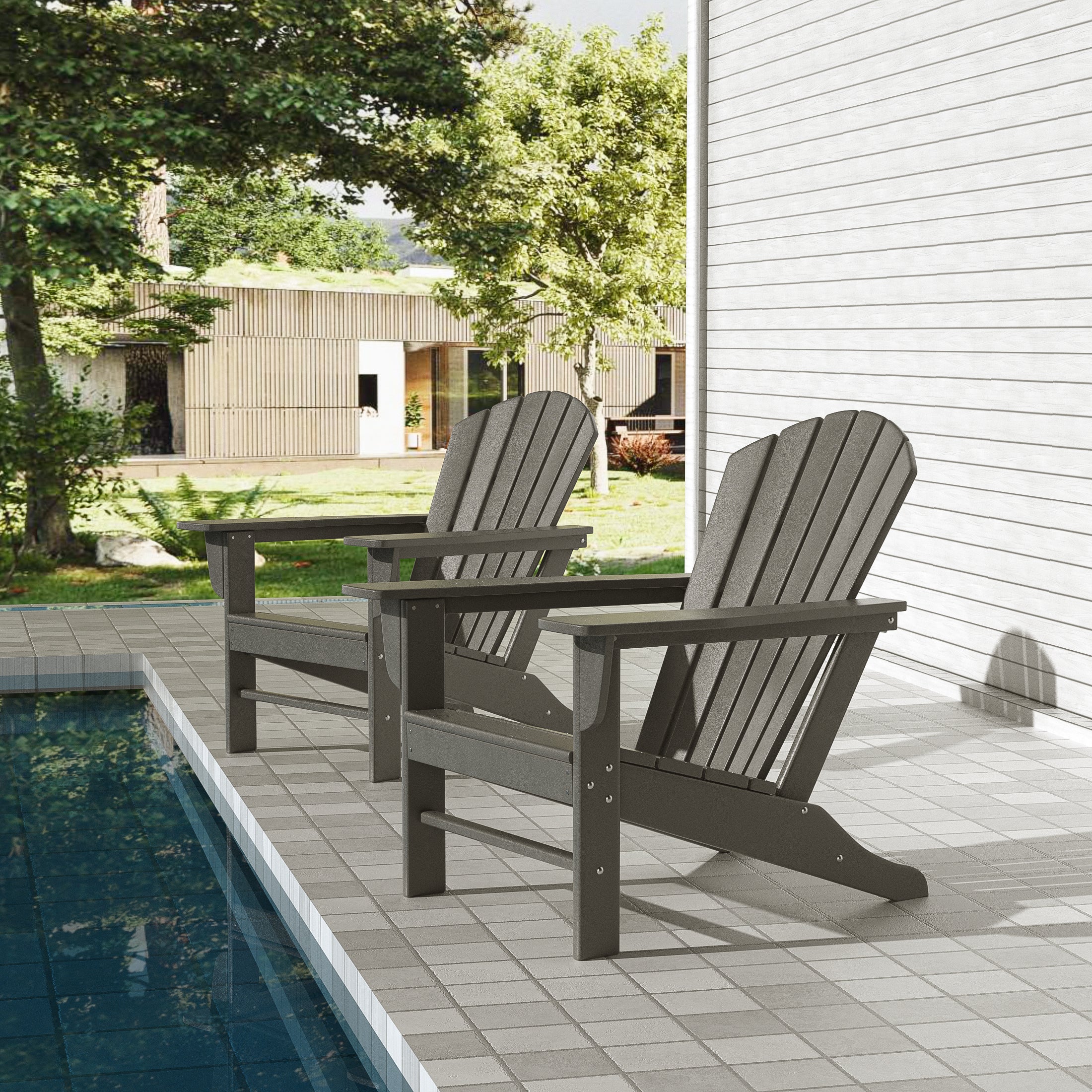 Portside Outdoor Adirondack Chair (Set of 2)