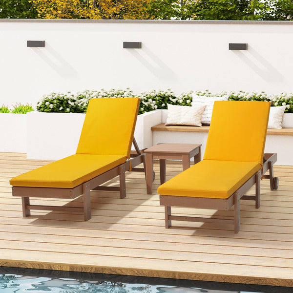Harmony Outdoor Chaise Lounge Cushions (Set of 2) - Costaelm