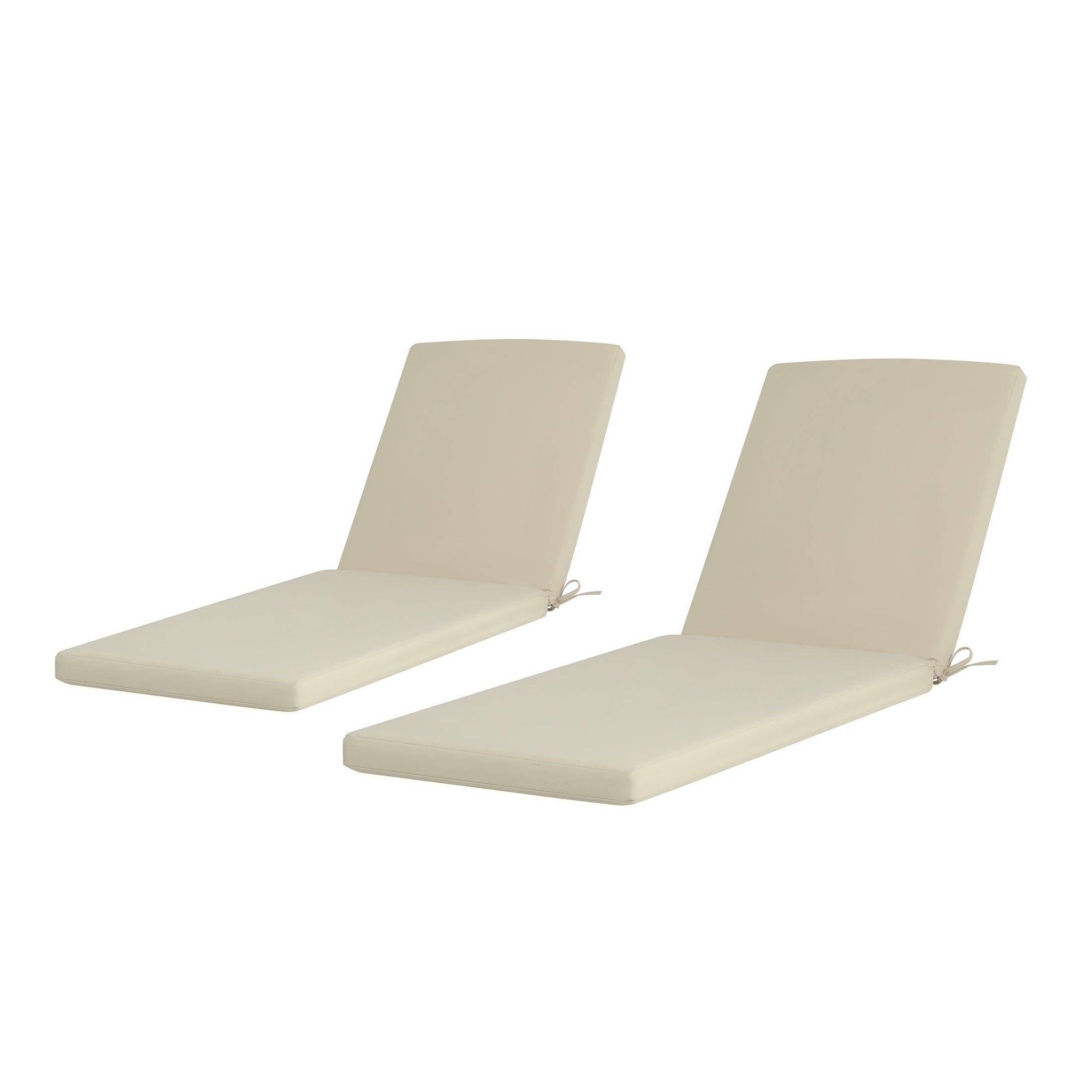 Harmony Outdoor Chaise Lounge Cushions (Set of 2) - Costaelm