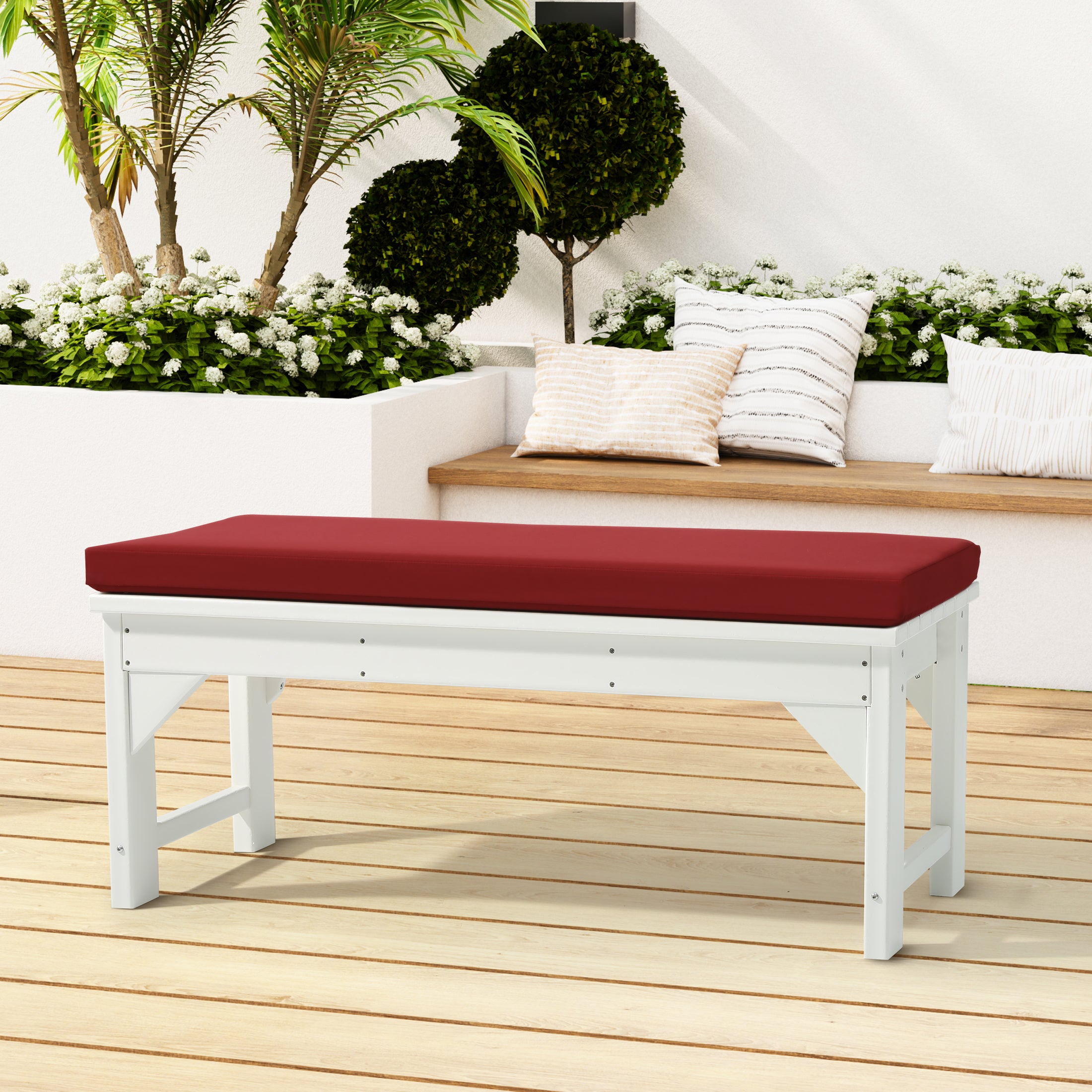 Harmony Outdoor Patio Bench Seat Cushion