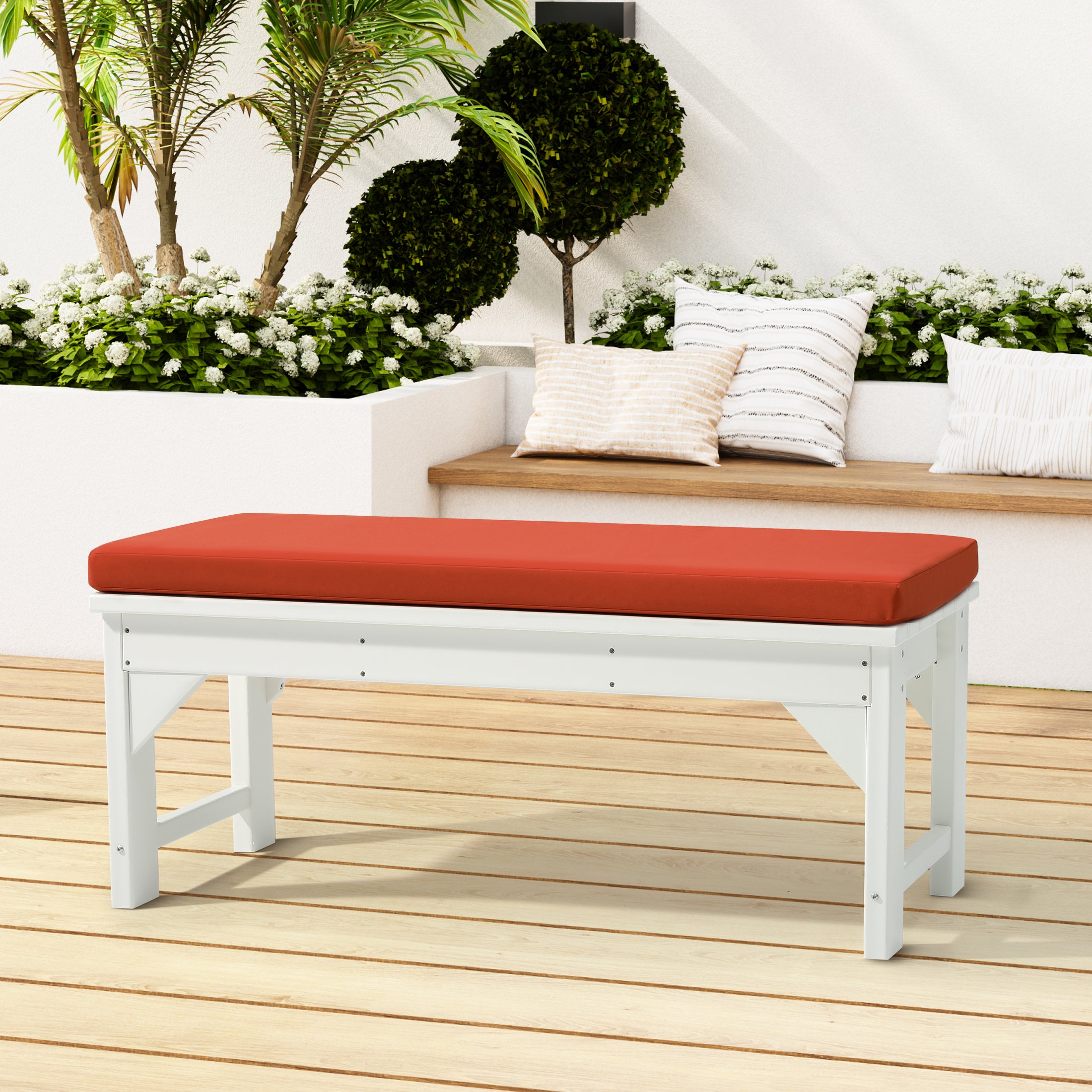 Harmony Outdoor Patio Bench Seat Cushion