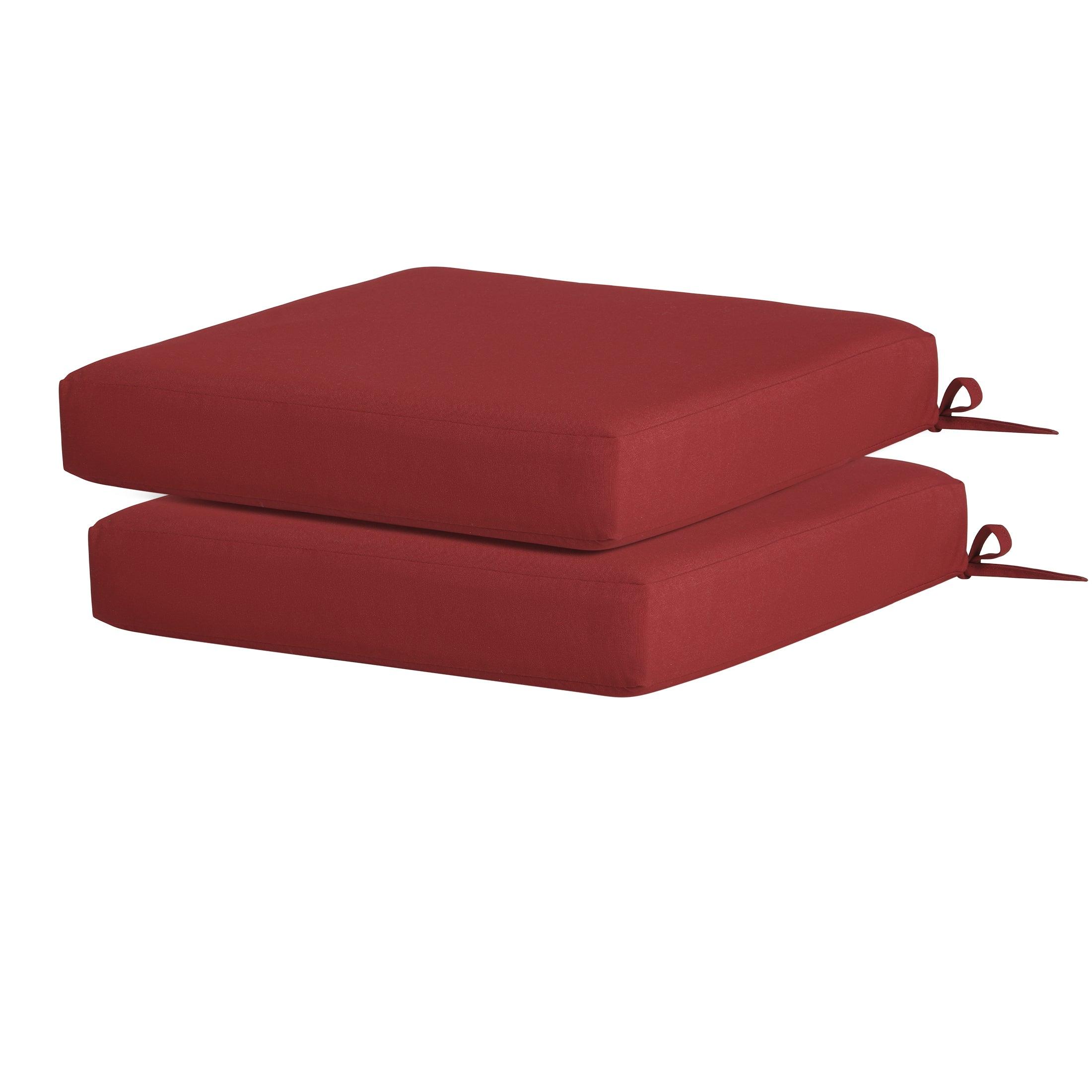 Harmony Outdoor Patio Seat Chair Square Cushions (Set of 2) - Costaelm