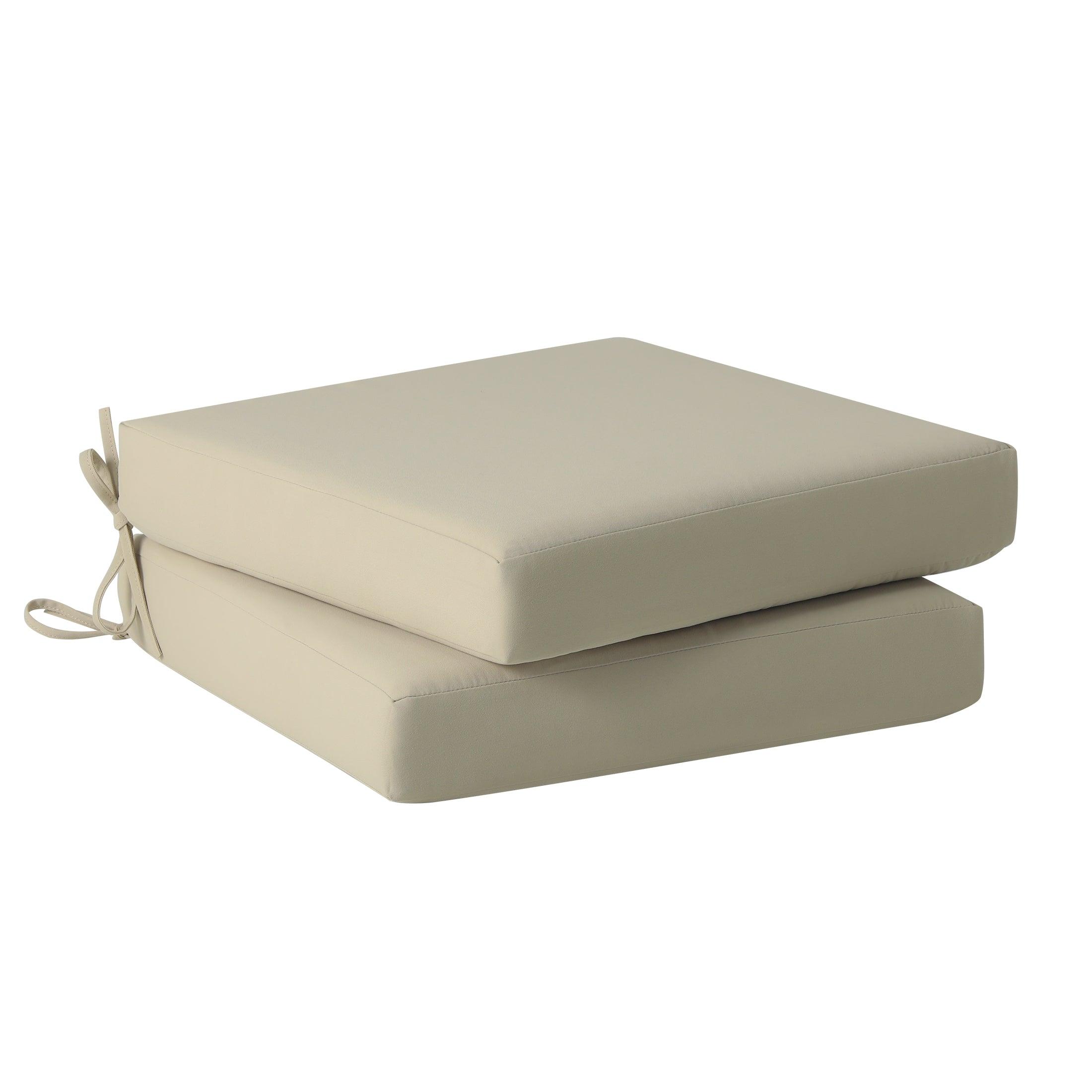 Harmony Outdoor Patio Seat Chair Square Cushions (Set of 2) - Costaelm