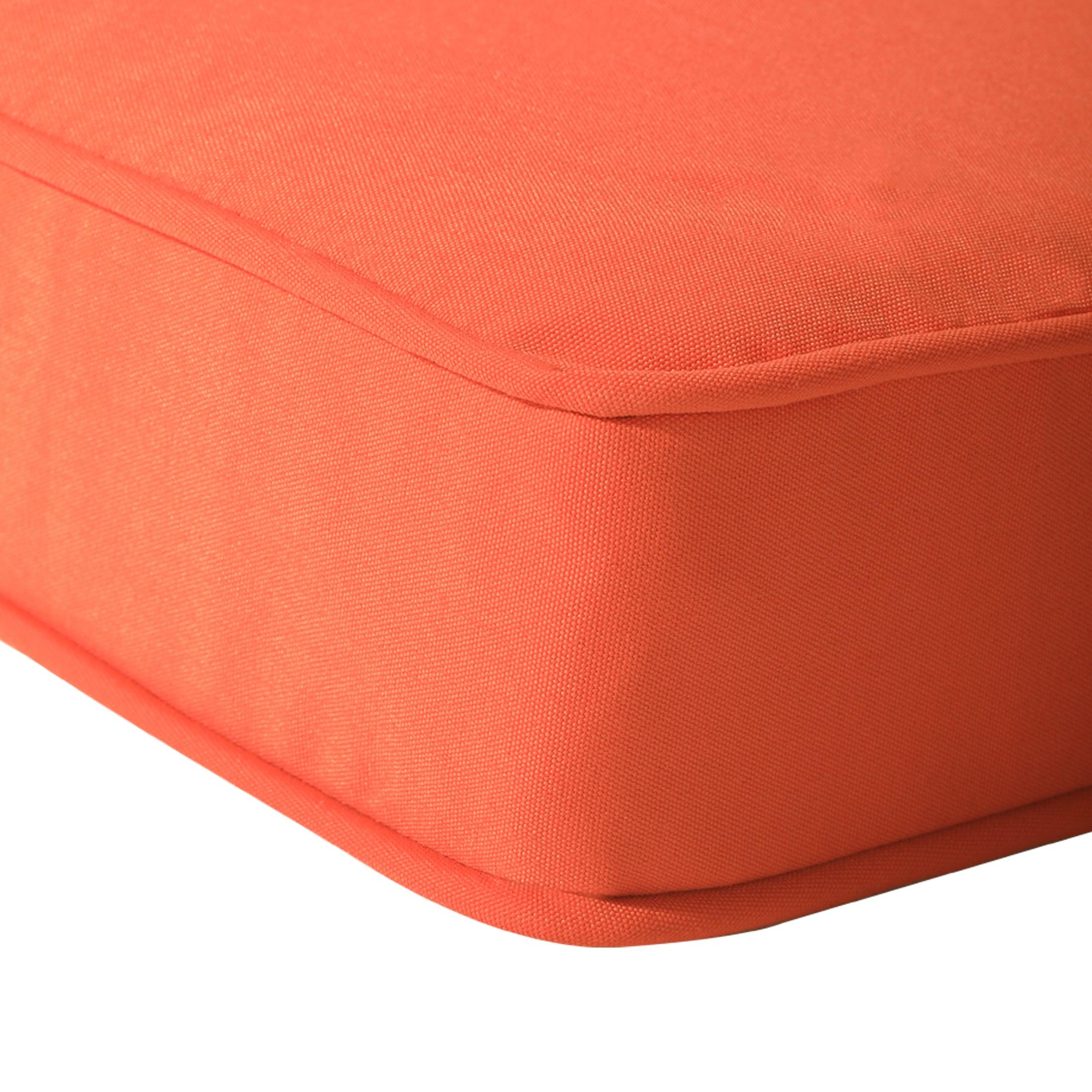 Harmony Outdoor Patio Seat Chair Square Cushions with Piping (Set of 2) - Costaelm