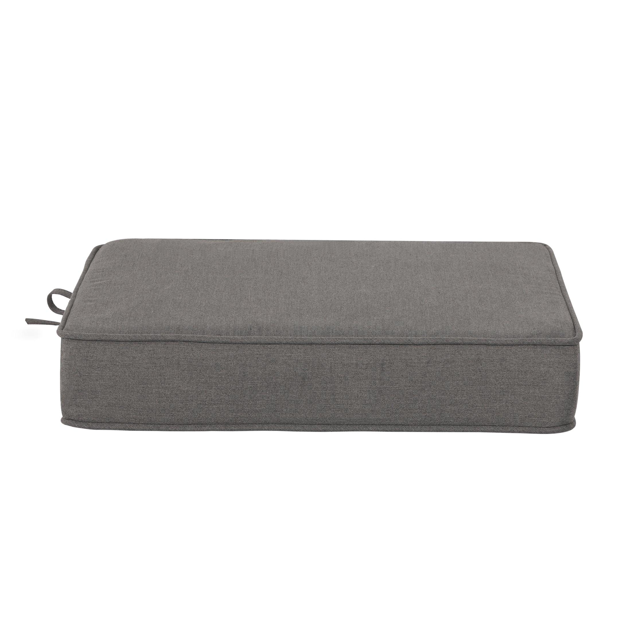 Harmony Outdoor Patio Seat Chair Square Cushions with Piping (Set of 2) - Costaelm