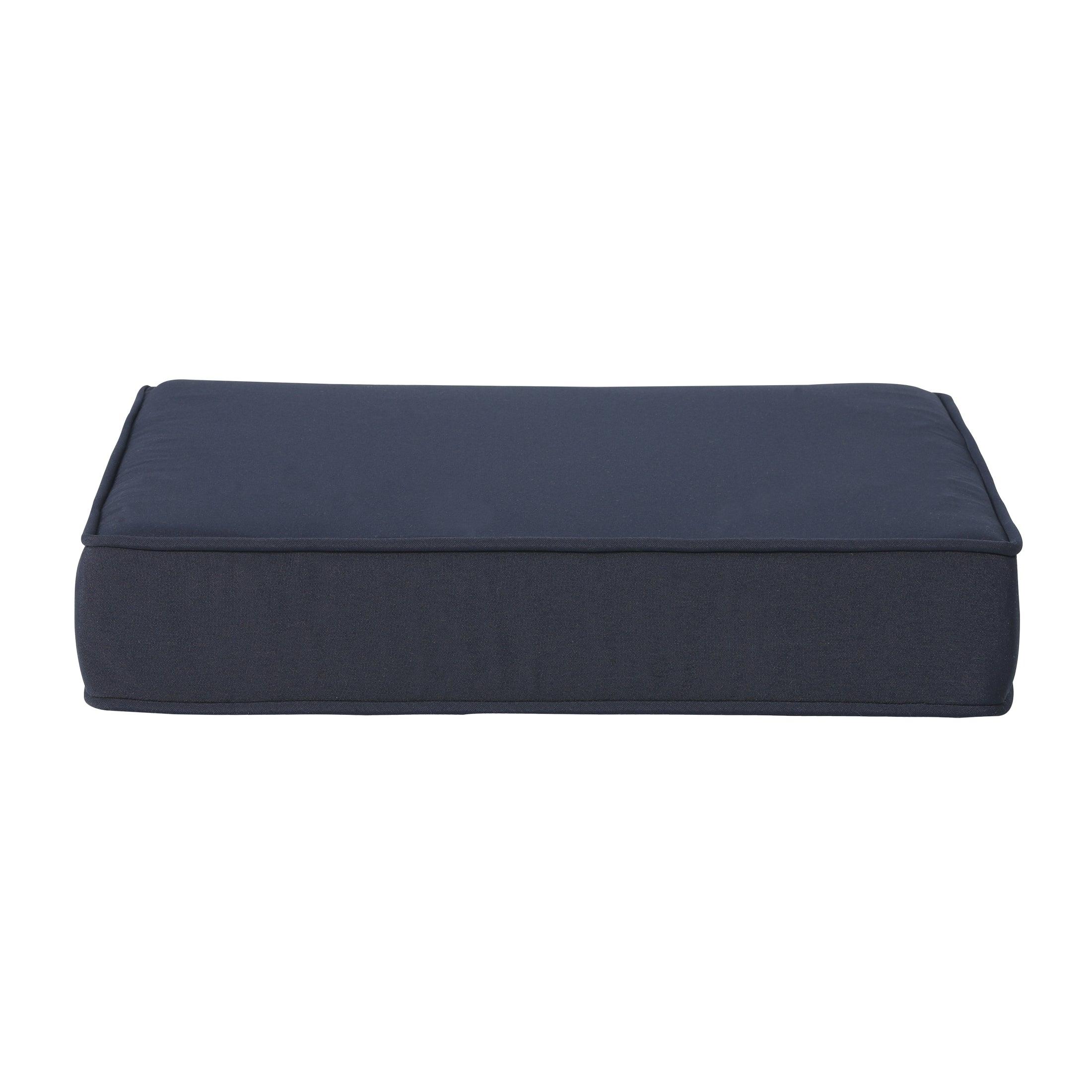 Harmony Outdoor Patio Seat Chair Square Cushions with Piping (Set of 2) - Costaelm