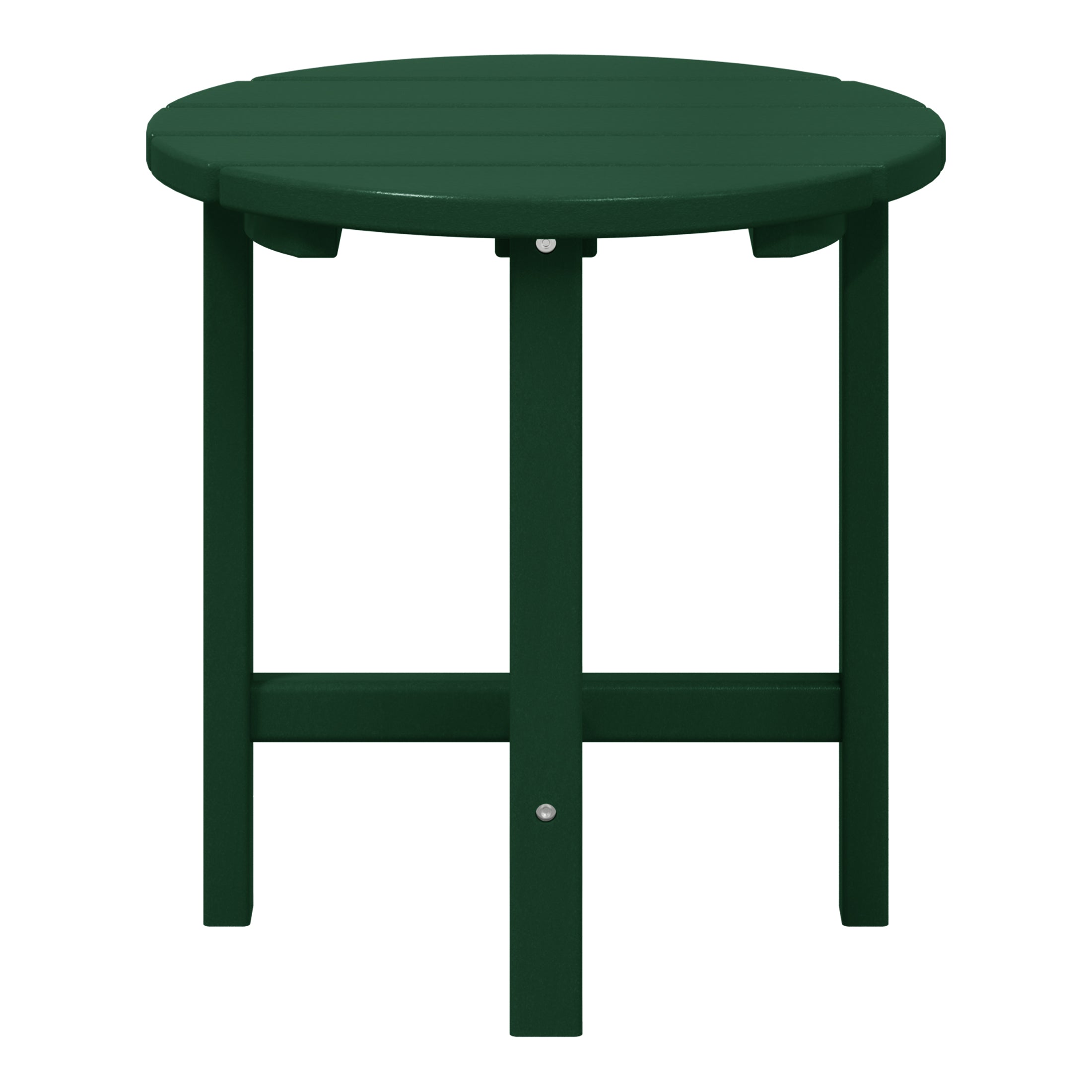 Portside Patio Adirondack Round Outdoor Side Table