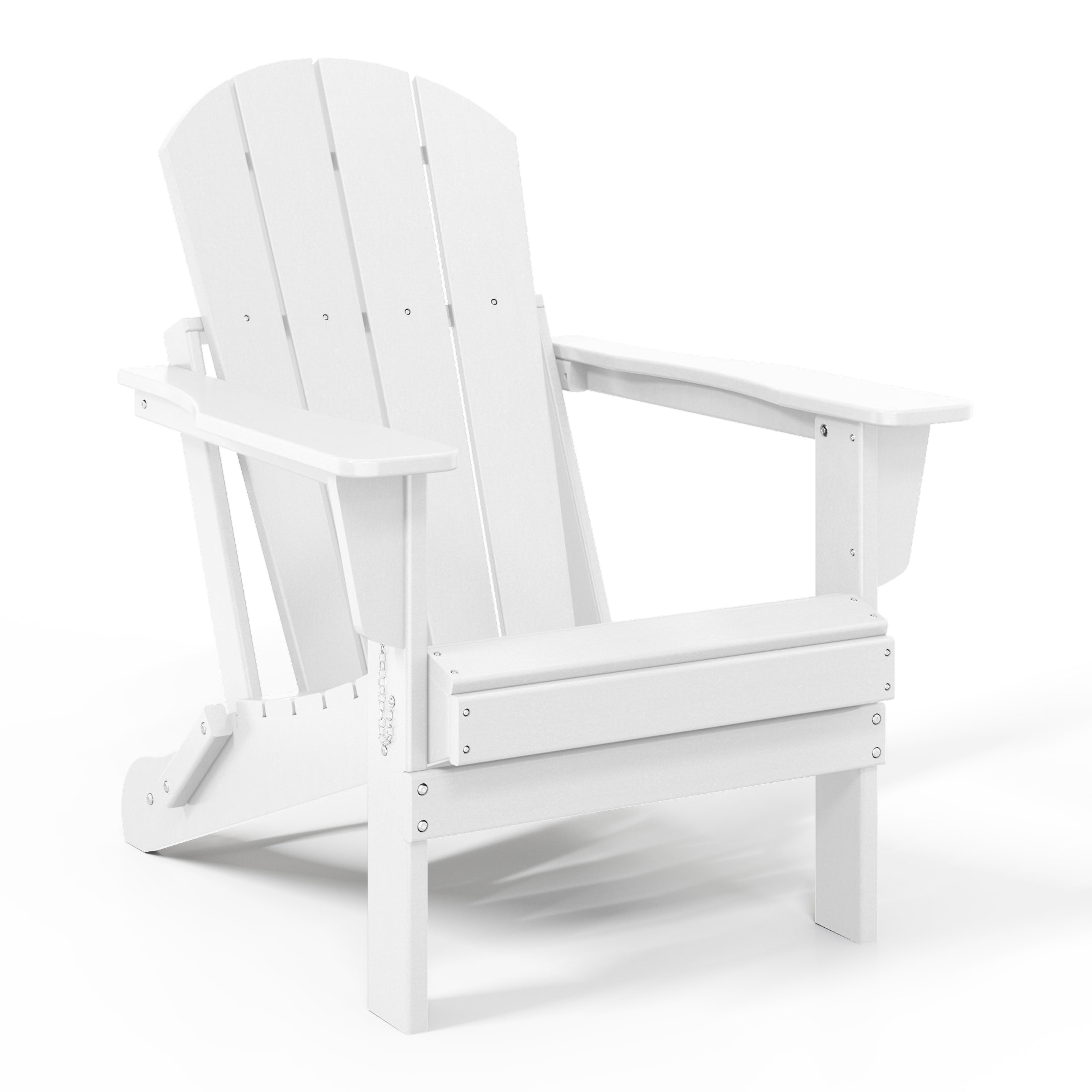 Paradise Westintrends 4-Piece set outdoor folding Poly Adirondack chair