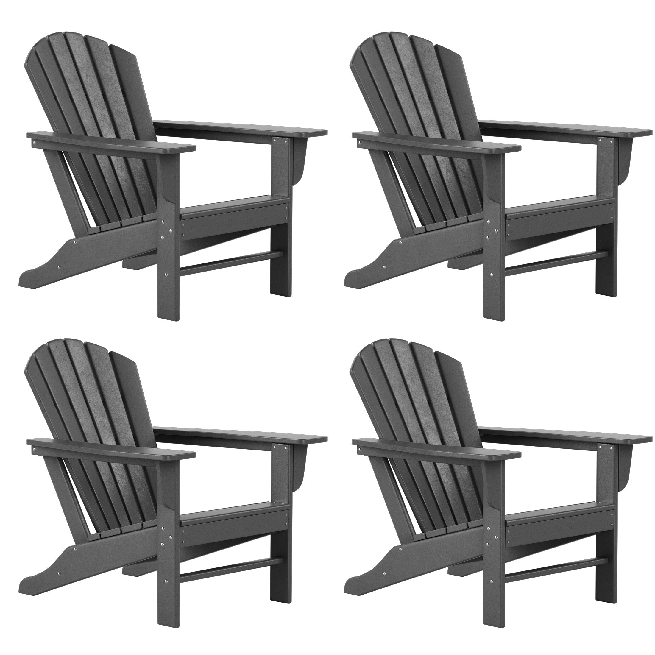 Portside Outdoor Adirondack Chair (Set of 4)