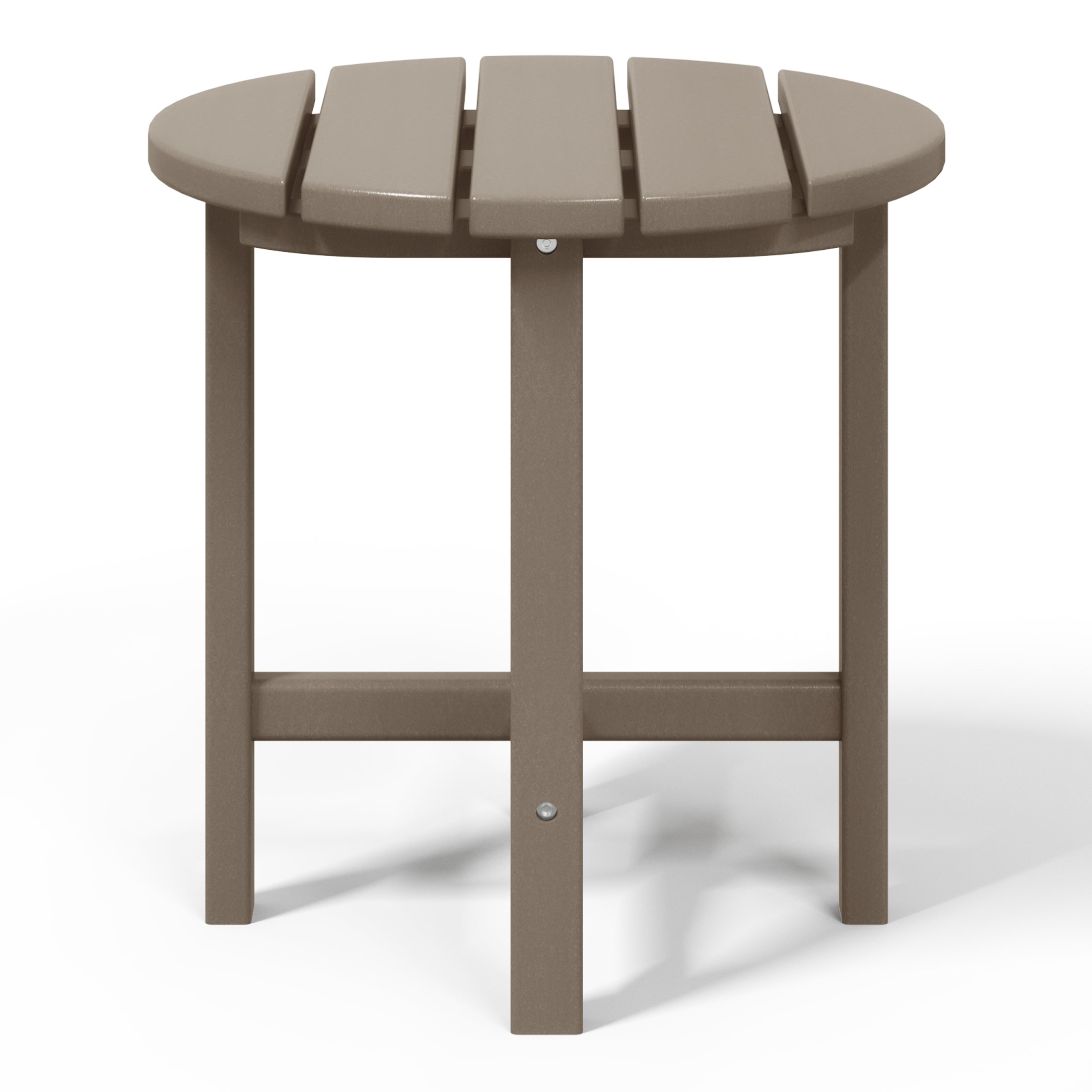 Portside Patio Adirondack Round Outdoor Side Table