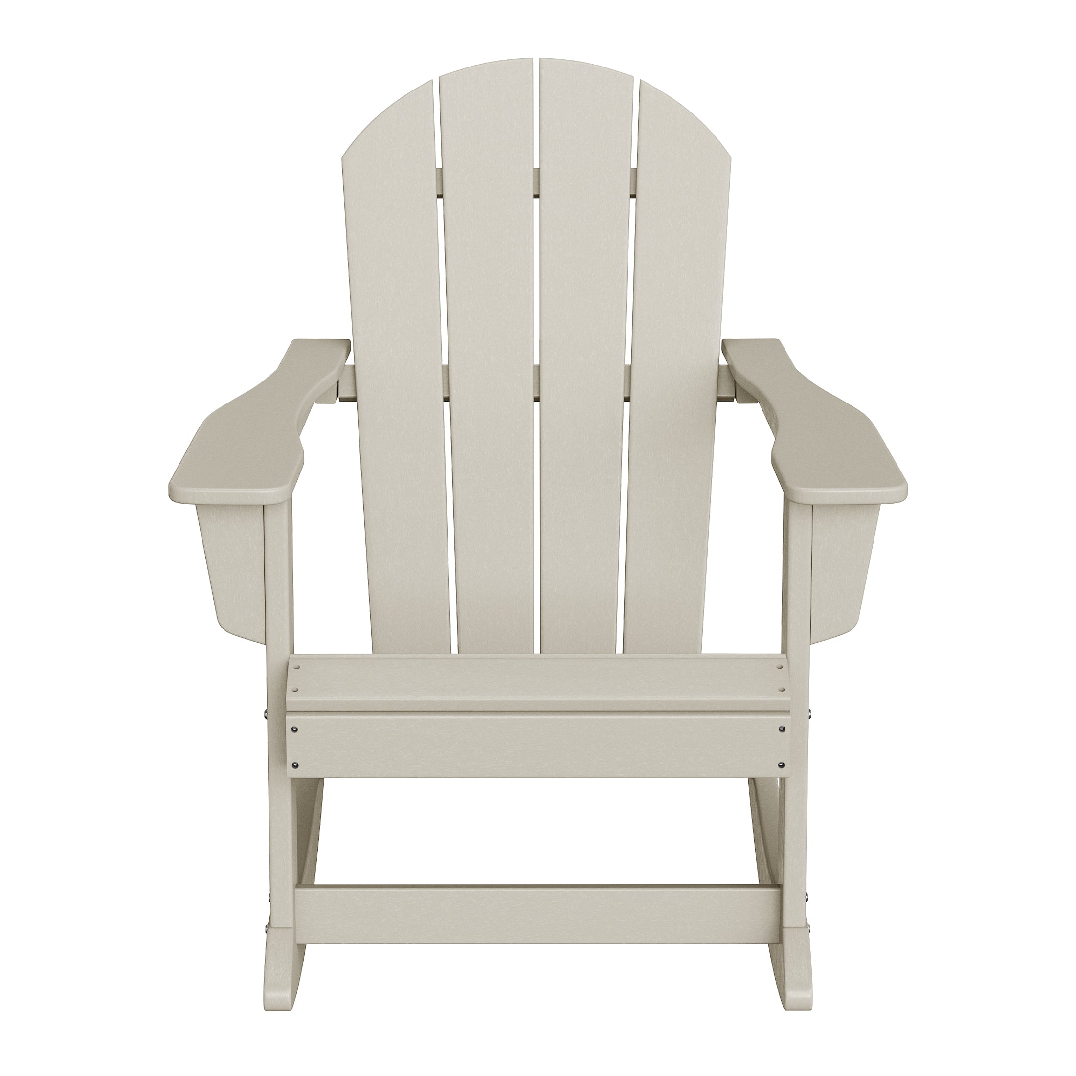 Paradise Westintrends Outdoor / Patio Poly Adirondack rocking chair