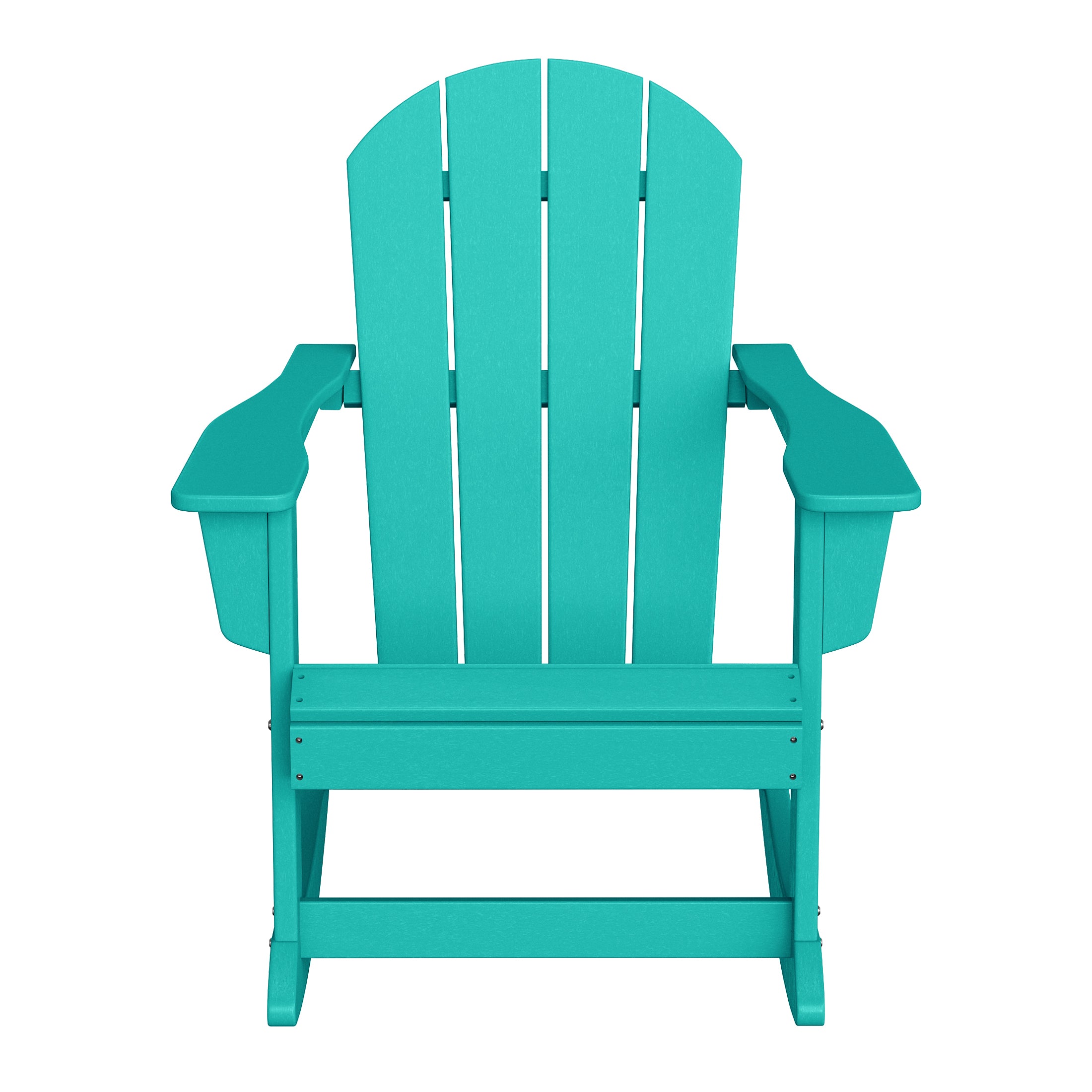 Paradise Westintrends Outdoor / Patio Poly Adirondack rocking chair