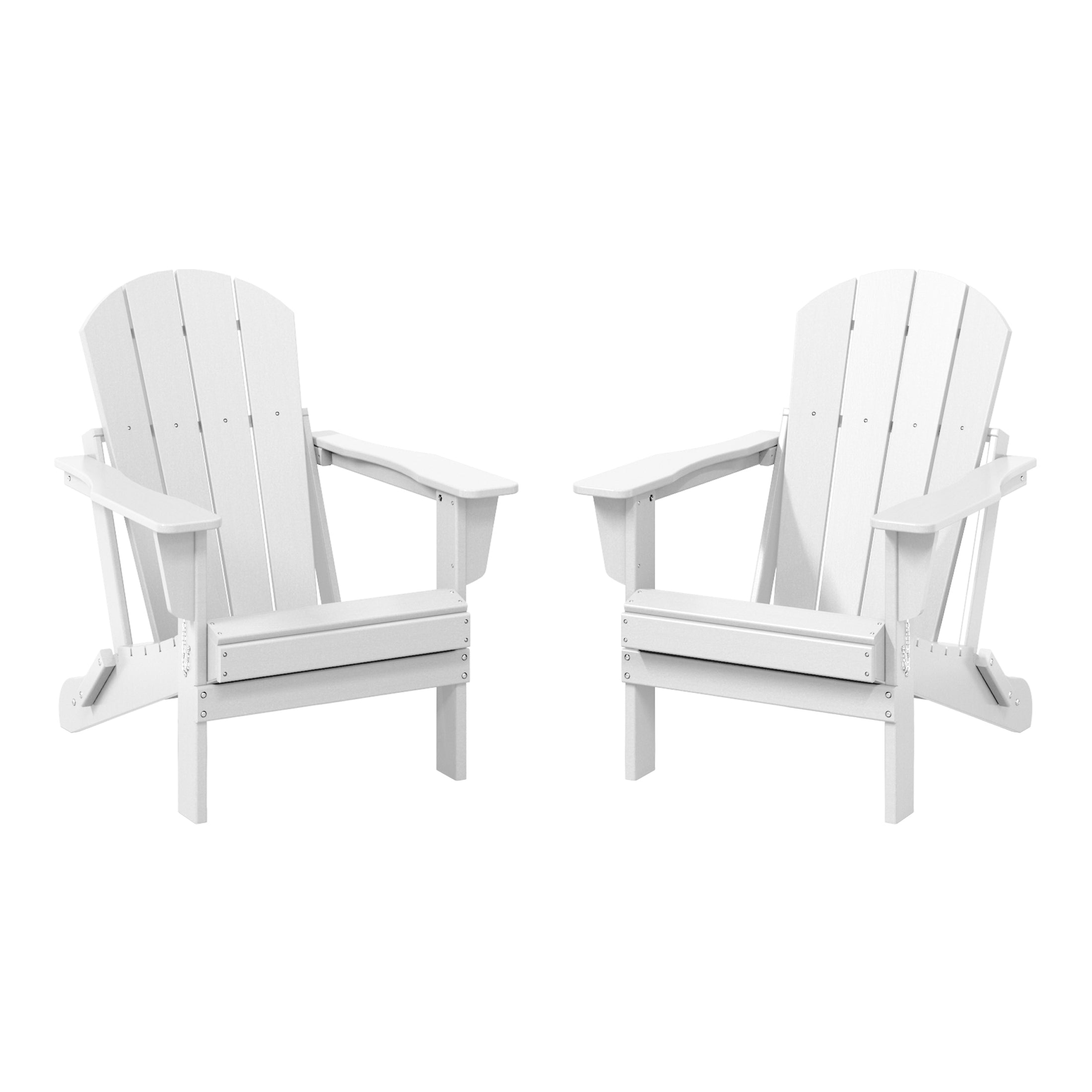 Paradise Classic Folding Adirondack Chair (Set of 2)