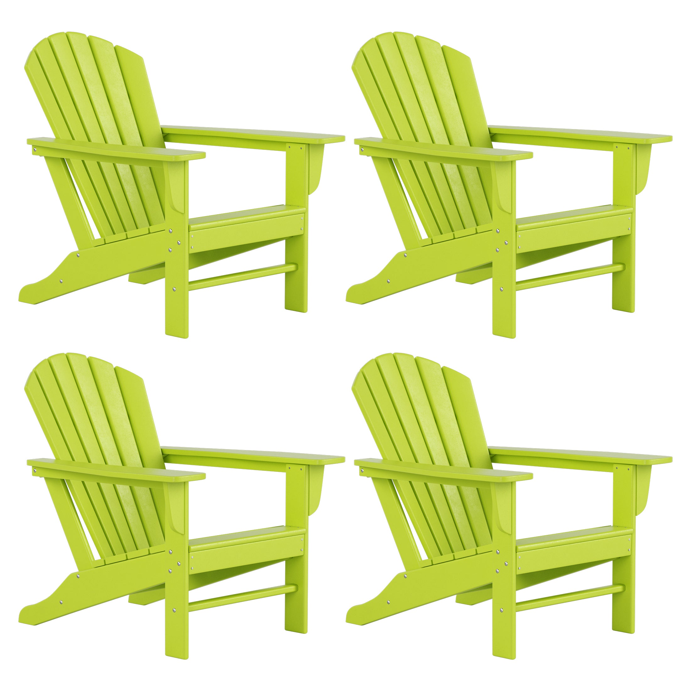 Portside Outdoor Adirondack Chair (Set of 4)